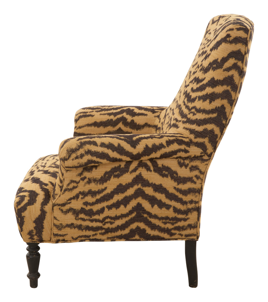 Jayson Home - Antique Napoleon III Tiger Chair