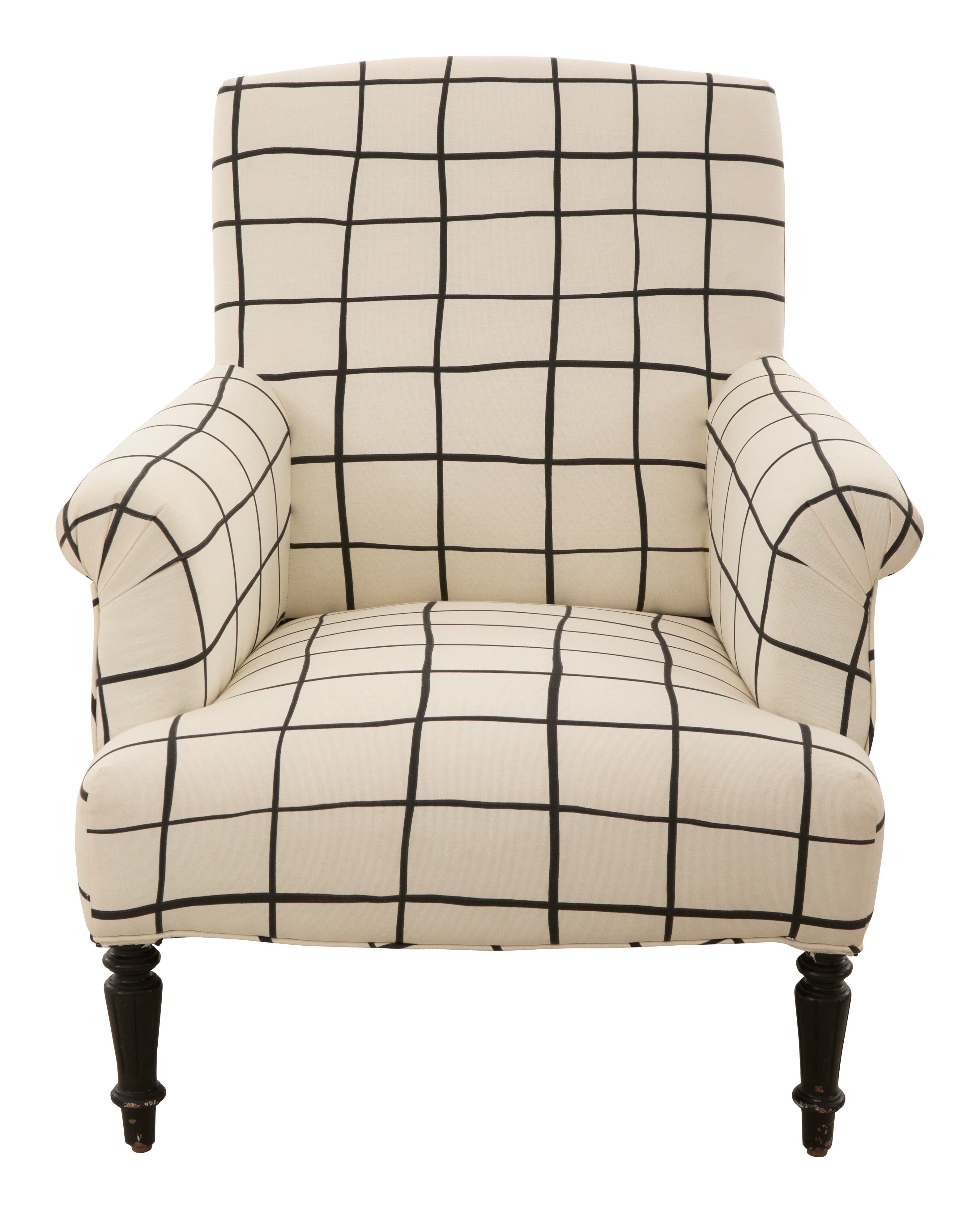 Jayson Home - Antique Napoleon III Windowpane Chair