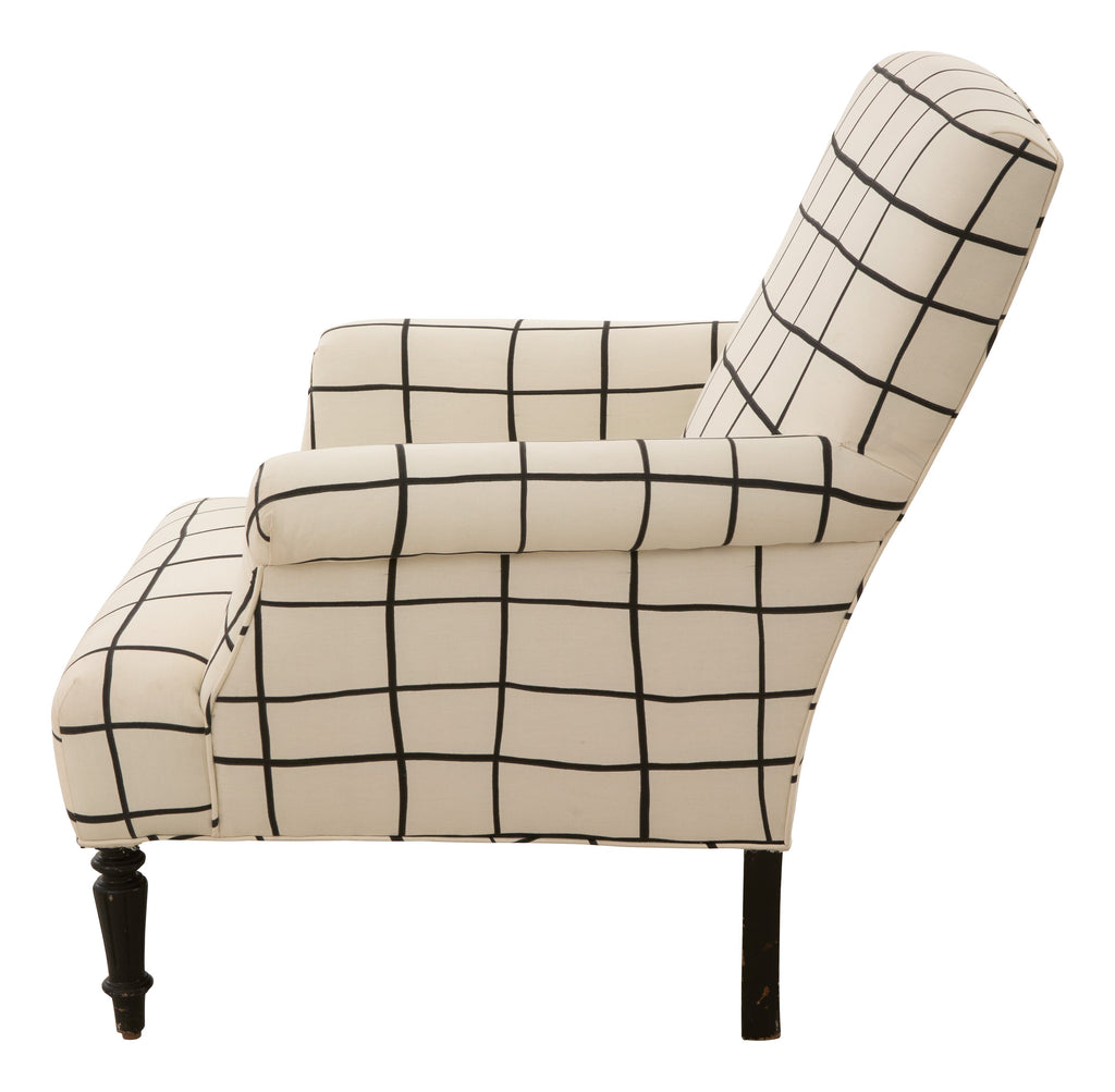 Jayson Home - Antique Napoleon III Windowpane Chair