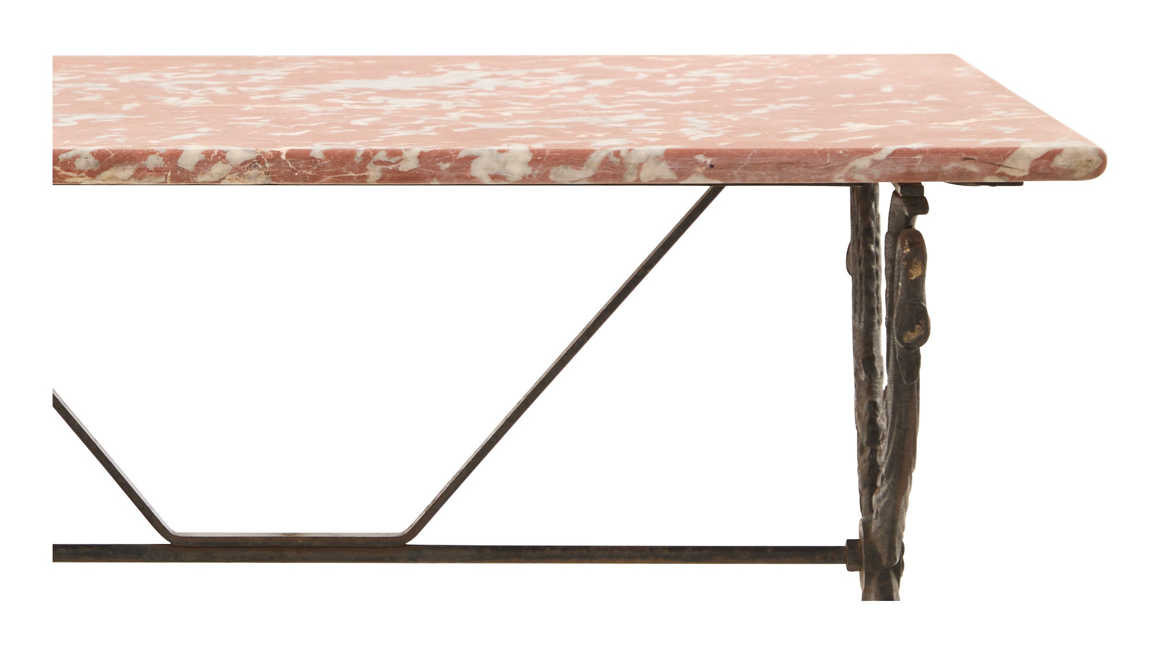 Jayson Home - Antique Marble Top Bistro Table