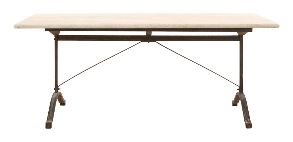 Jayson Home - Antique Marble Top Bistro Table