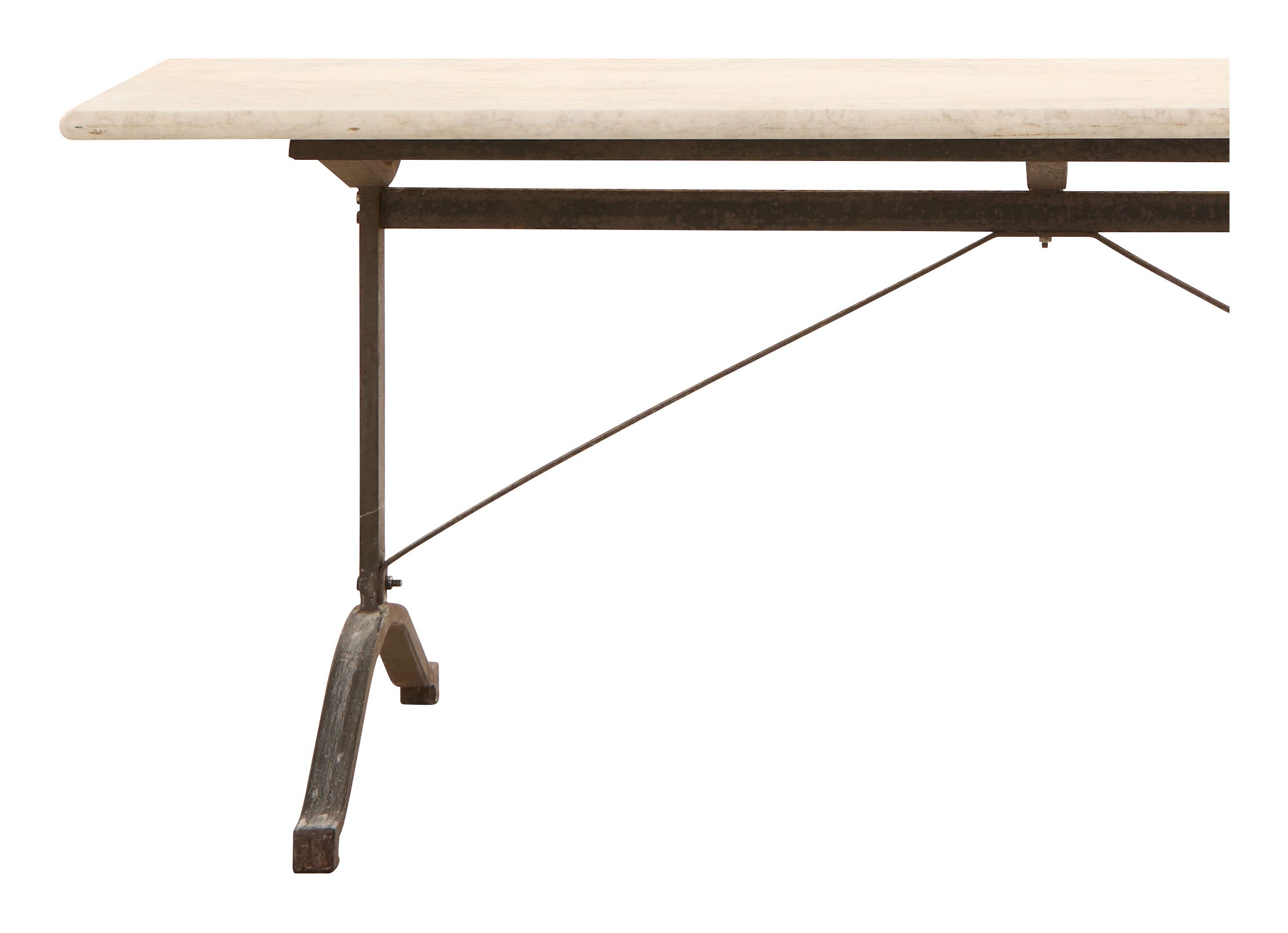 Jayson Home - Antique Marble Top Bistro Table