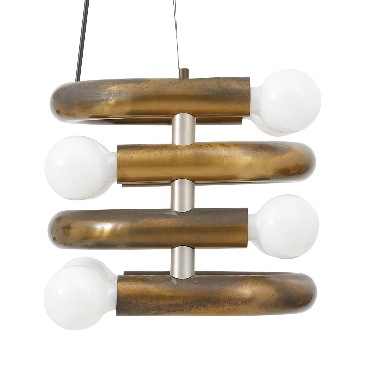 Jayson Home - Vintage Italian Brass Chandelier