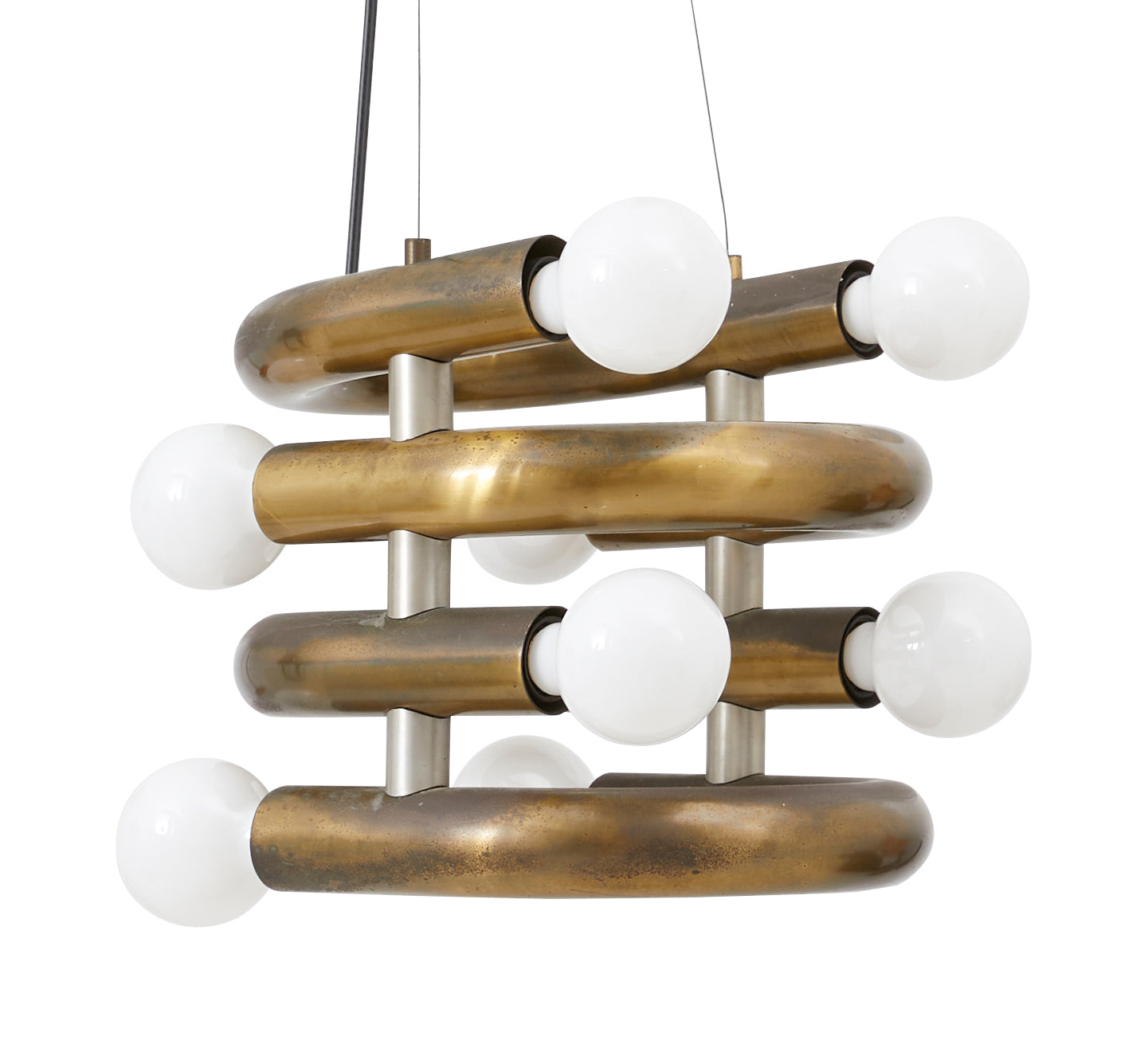 Jayson Home - Vintage Italian Brass Chandelier