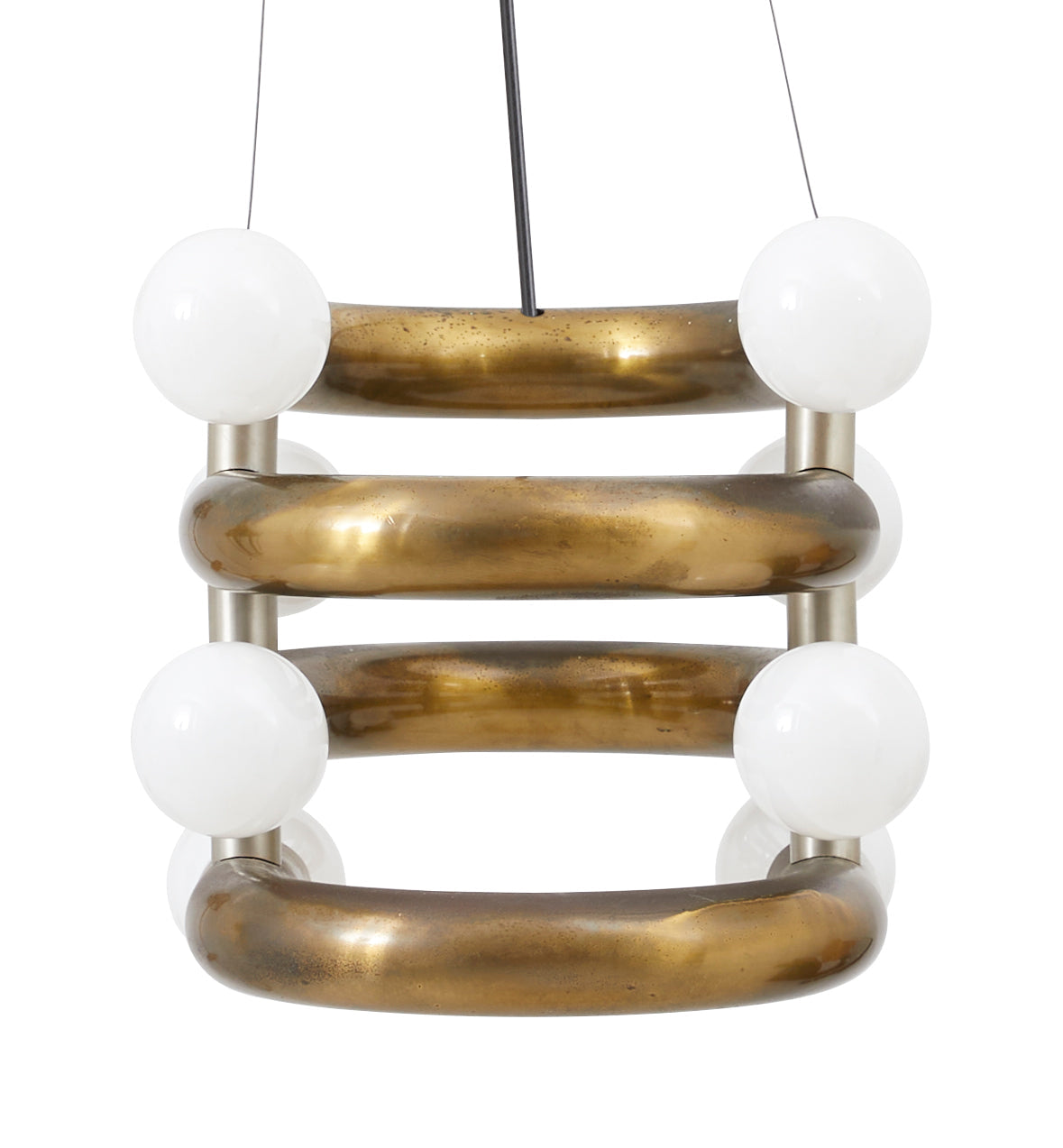 Jayson Home - Vintage Italian Brass Chandelier