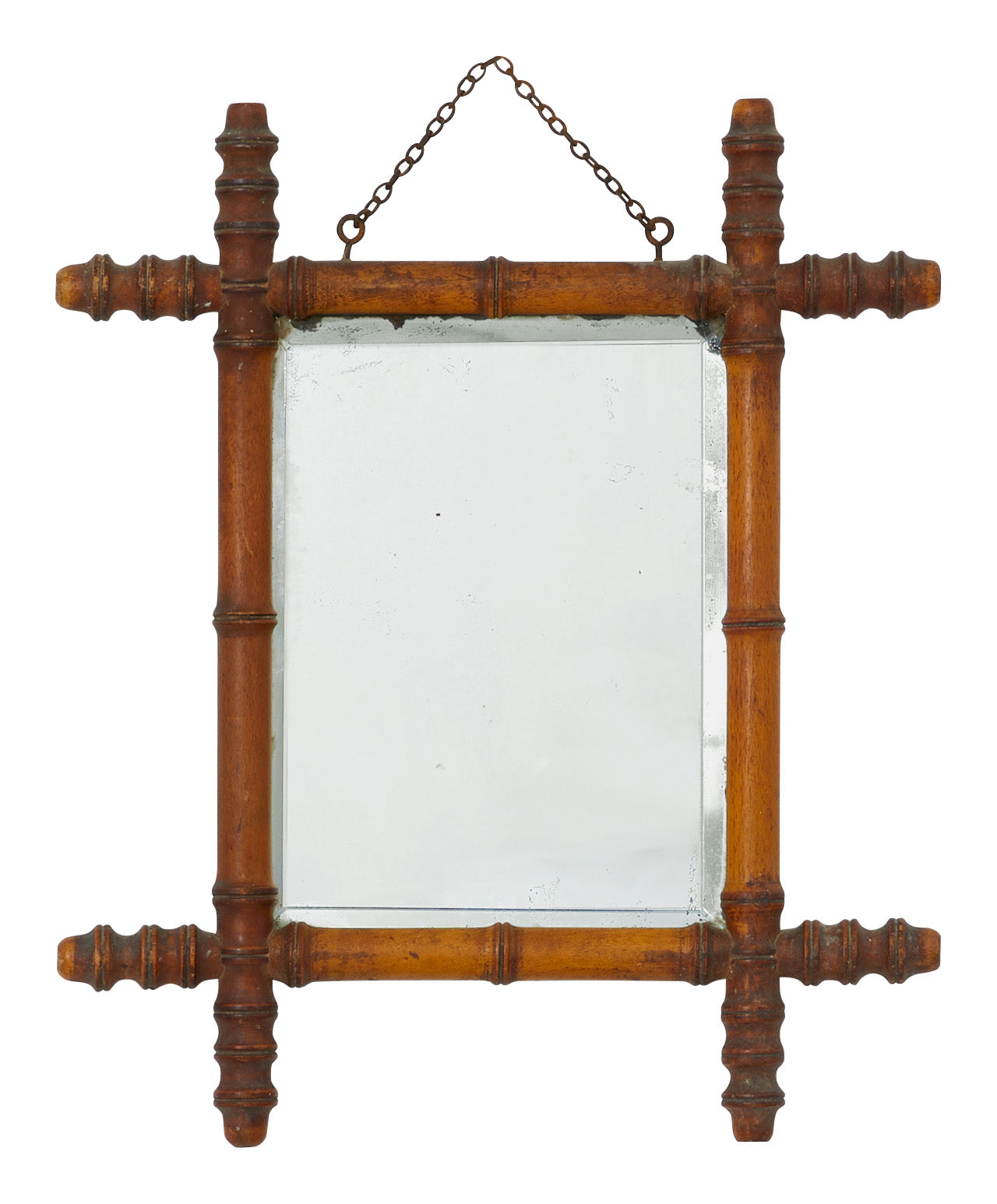 Jayson Home - Vintage Faux Bamboo Mirror - Small