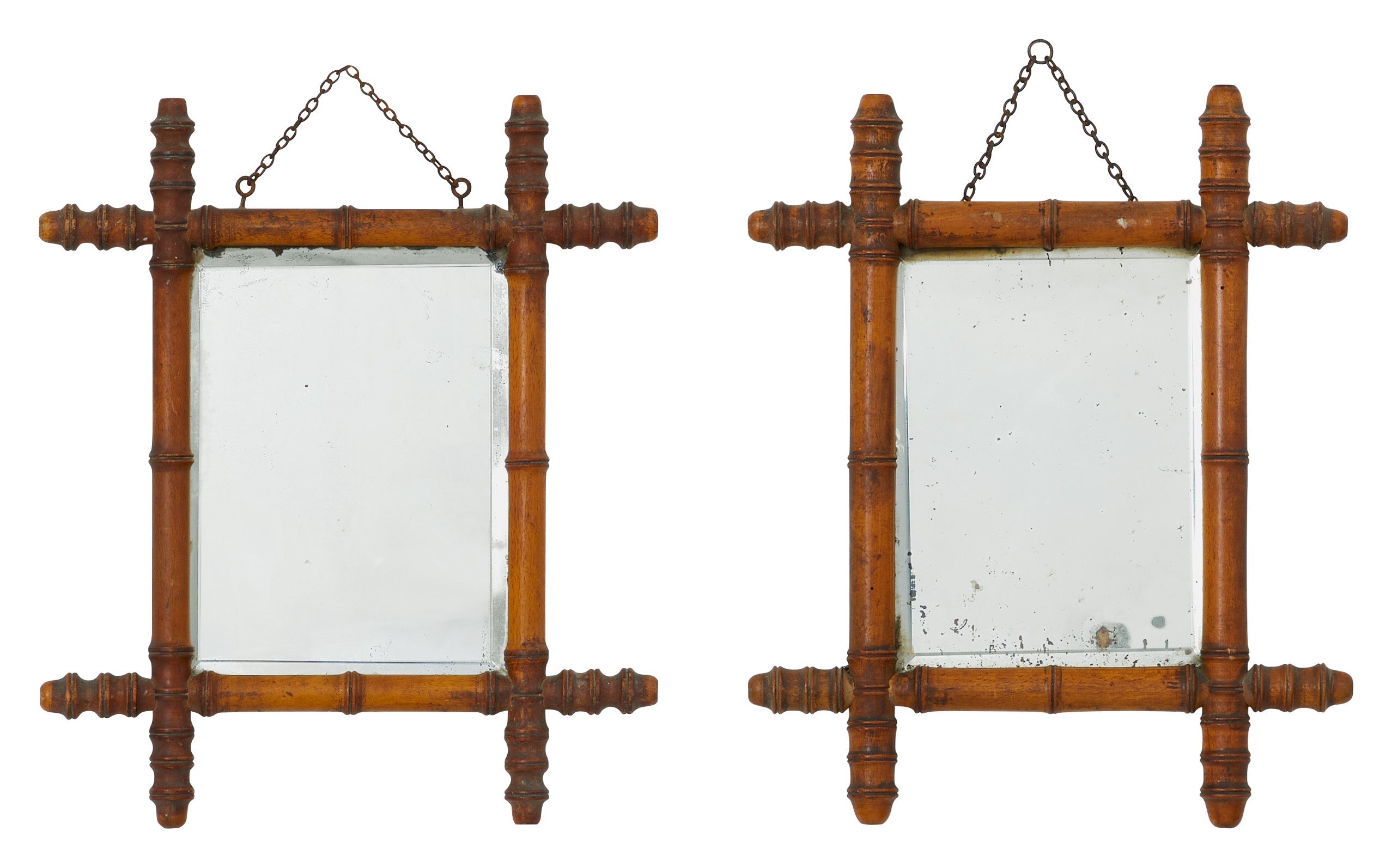 Jayson Home - Vintage Faux Bamboo Mirror - Small