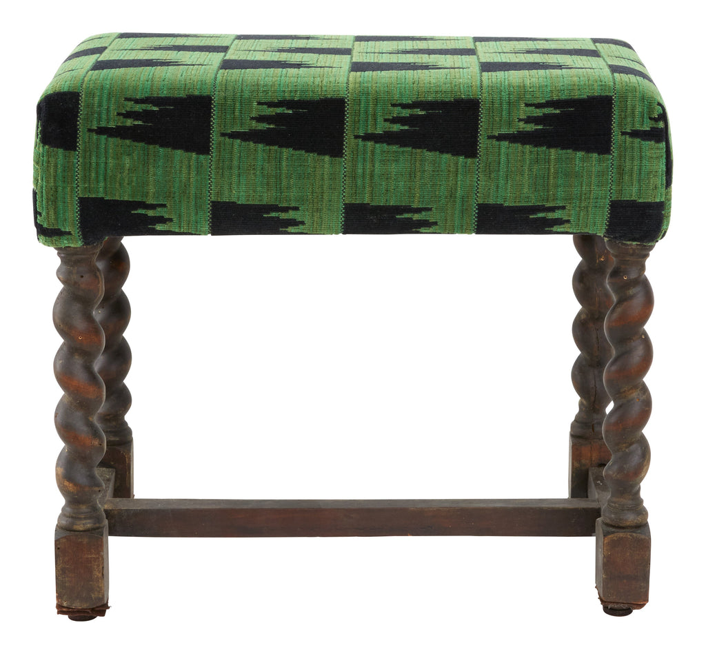 Jayson Home - Antique Louis XIII Barley Twist Stool