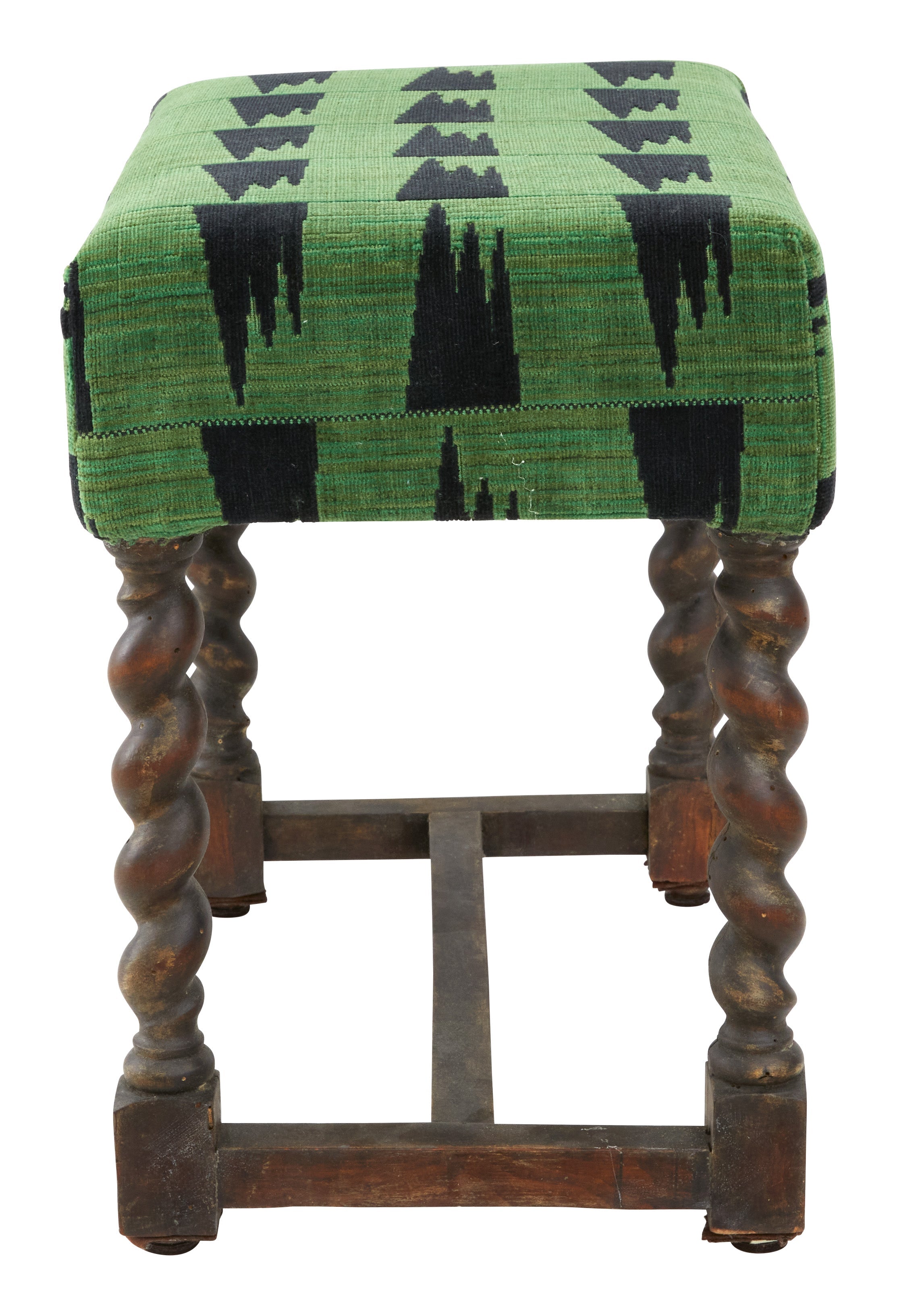 Jayson Home - Antique Louis XIII Barley Twist Stool
