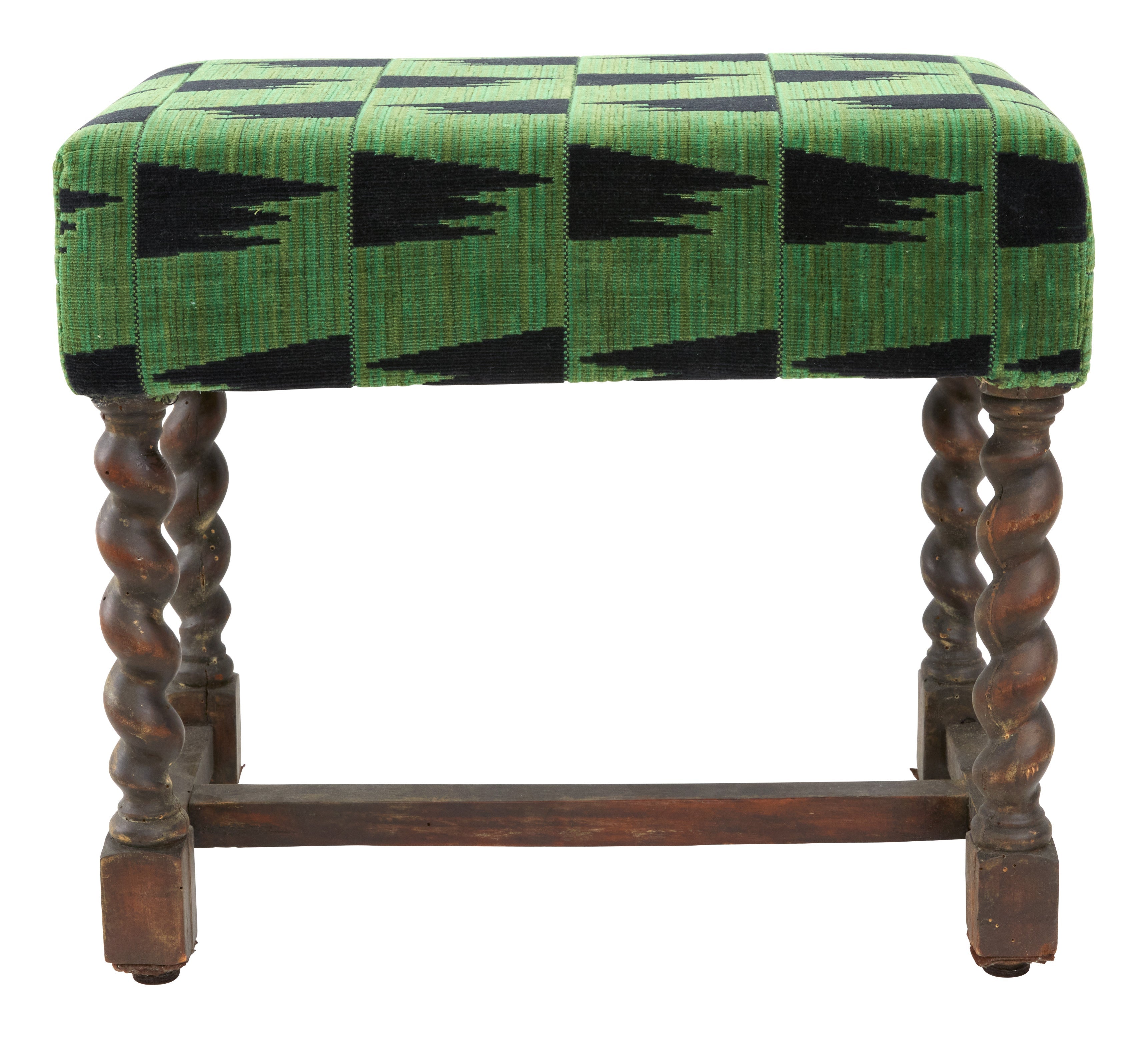 Jayson Home - Antique Louis XIII Barley Twist Stool