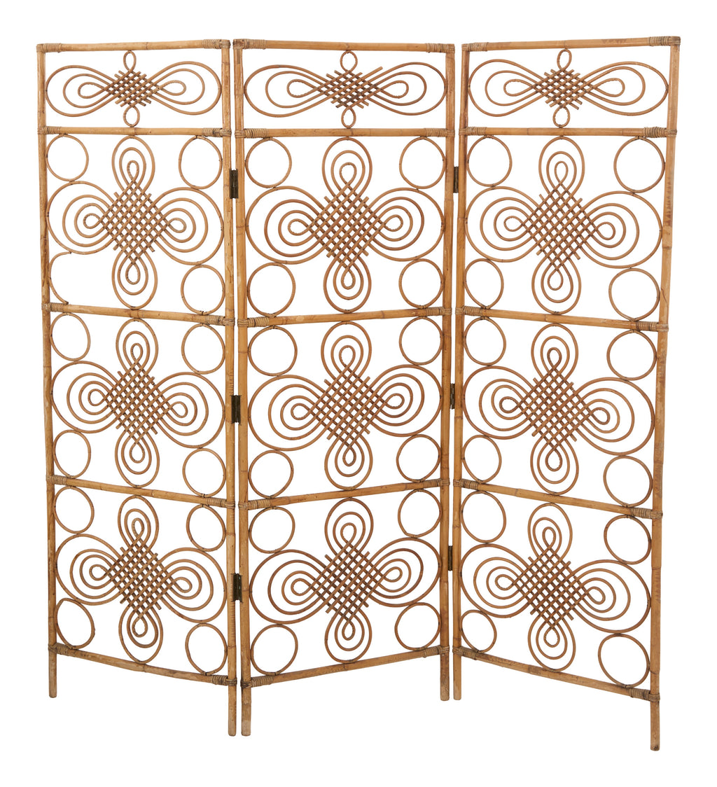 Jayson Home - Vintage Rattan Folding Screen