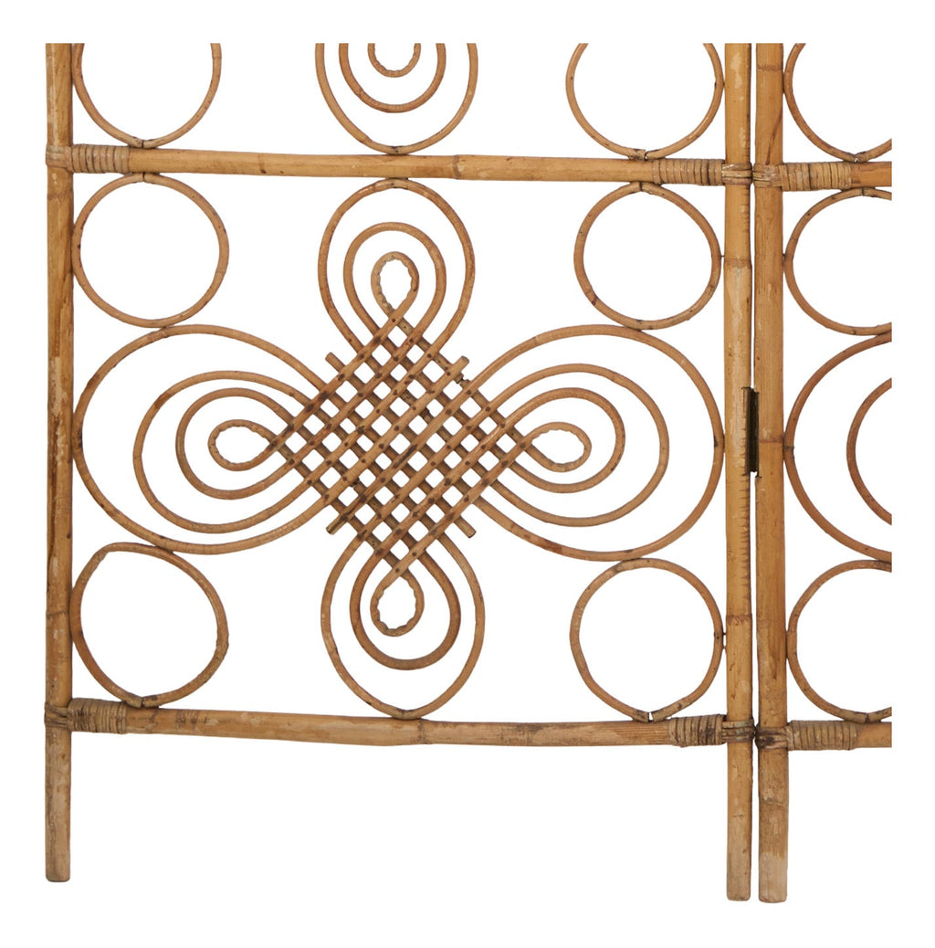 Jayson Home - Vintage Rattan Folding Screen