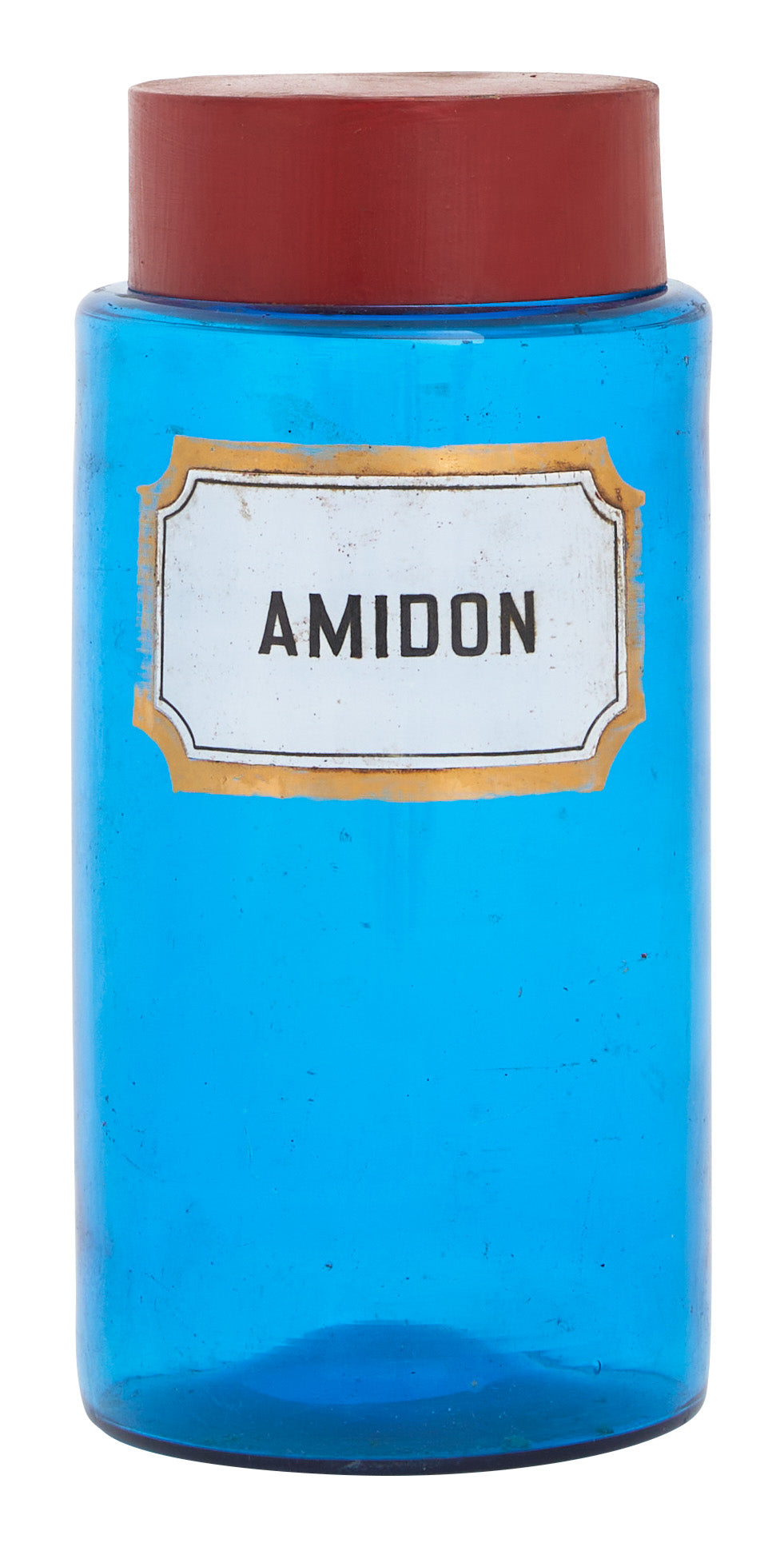 Jayson Home - Antique Blue Apothecary Bottle - Large