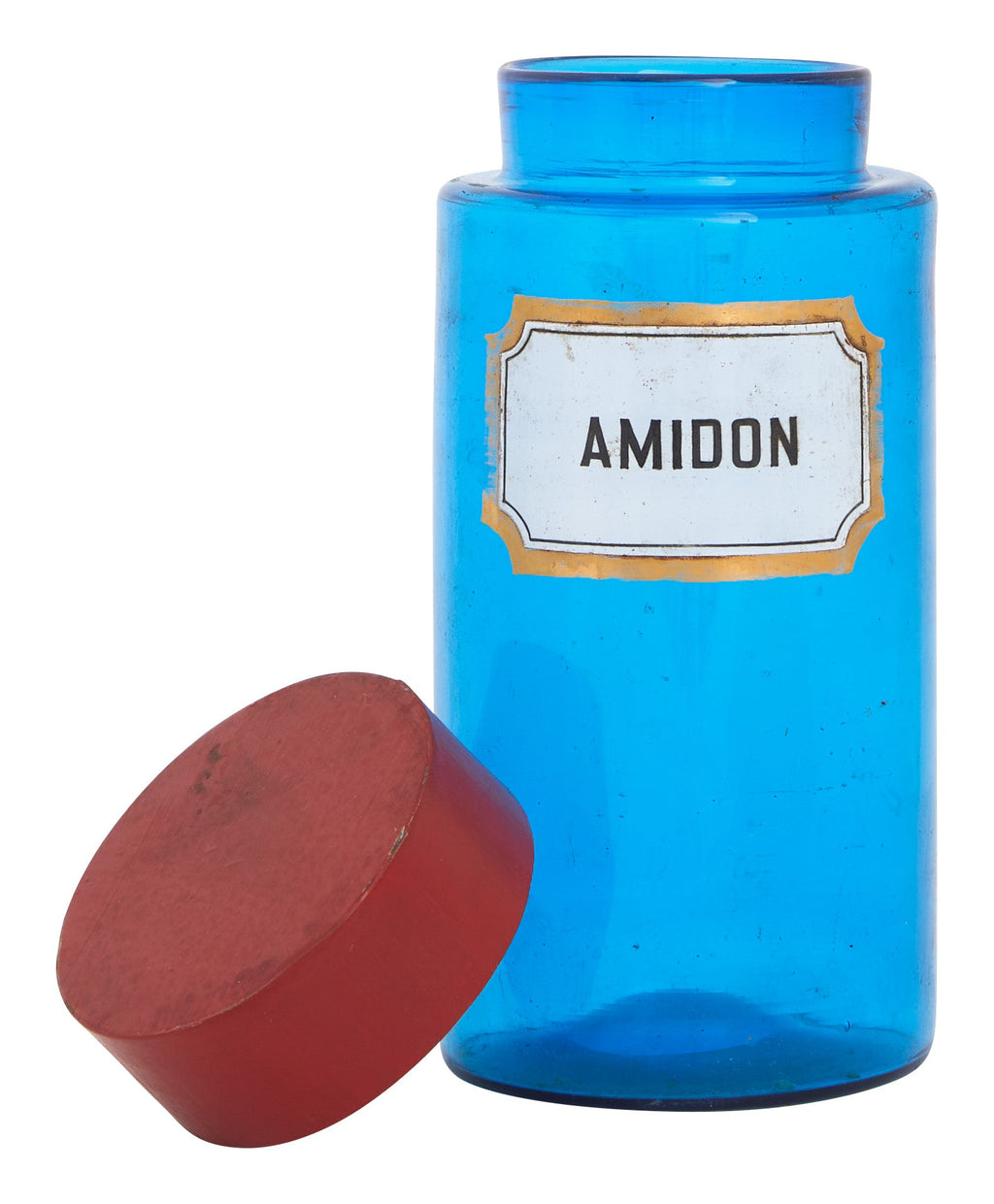 Jayson Home - Antique Blue Apothecary Bottle - Large