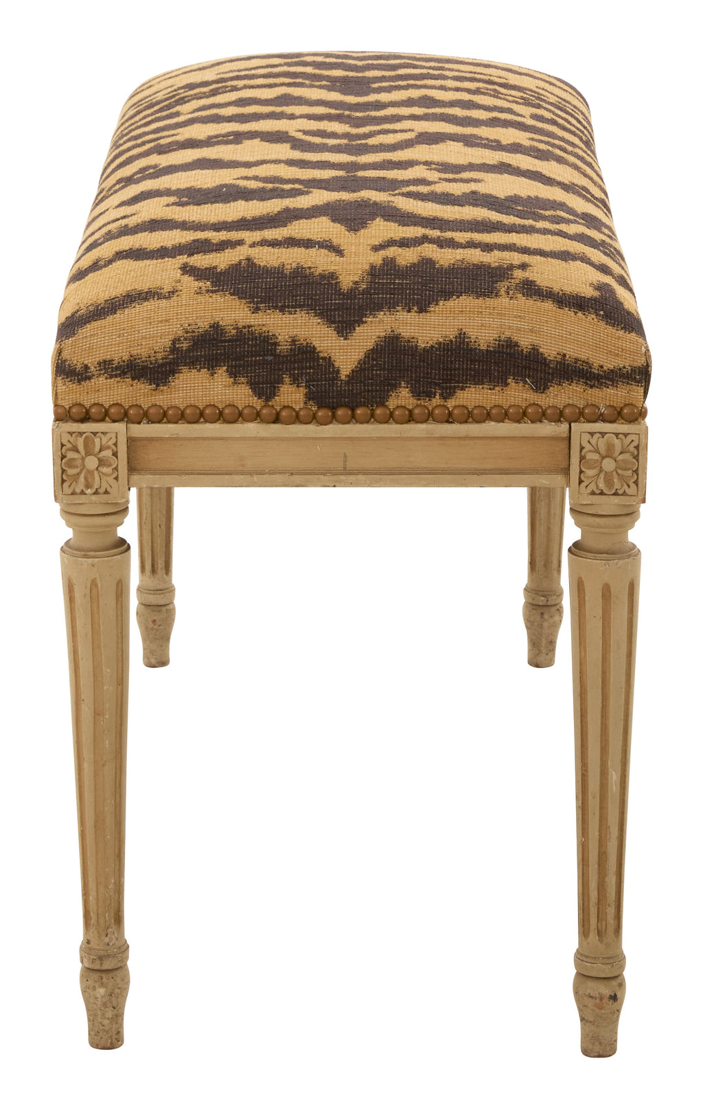 Jayson Home - Antique Louis XVI Tiger Bench