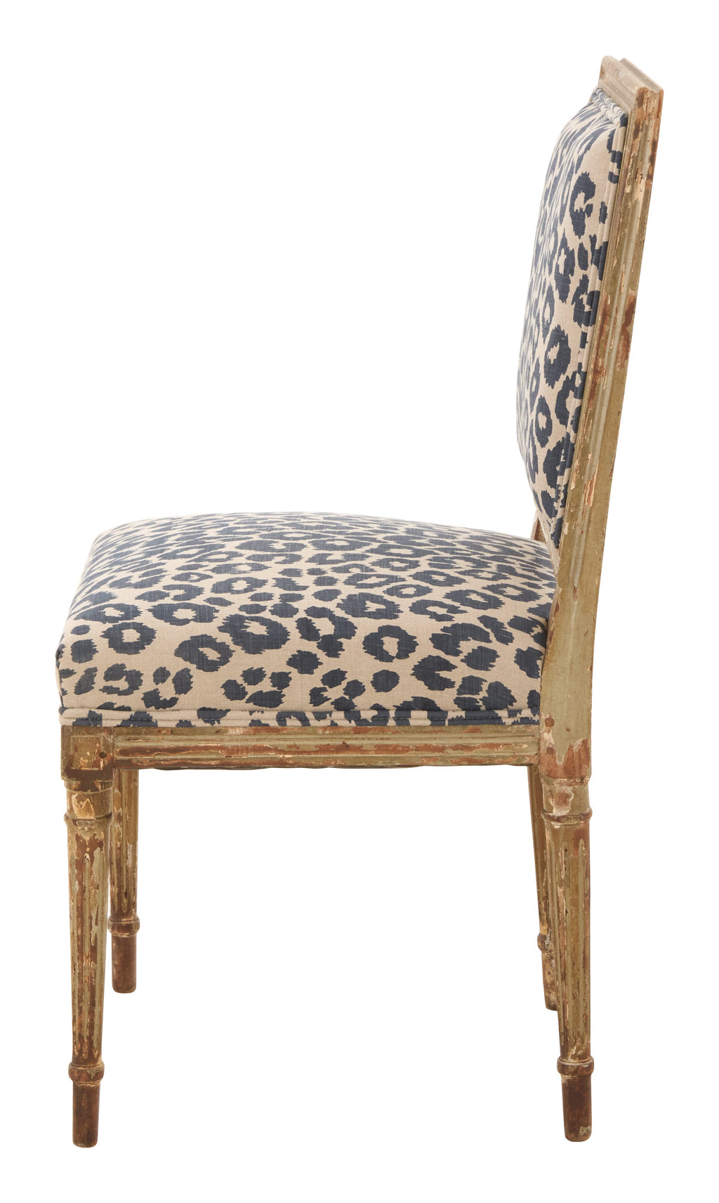 Jayson Home - Antique Louis XVI Leopard Dining Chair
