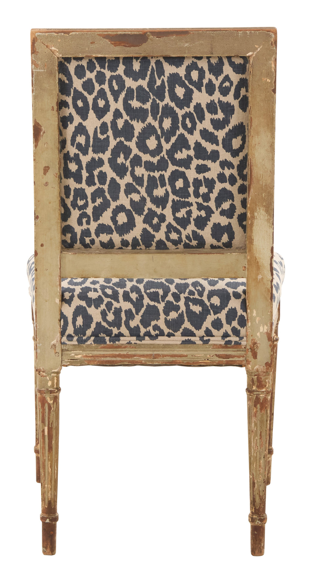 Jayson Home - Antique Louis XVI Leopard Dining Chair