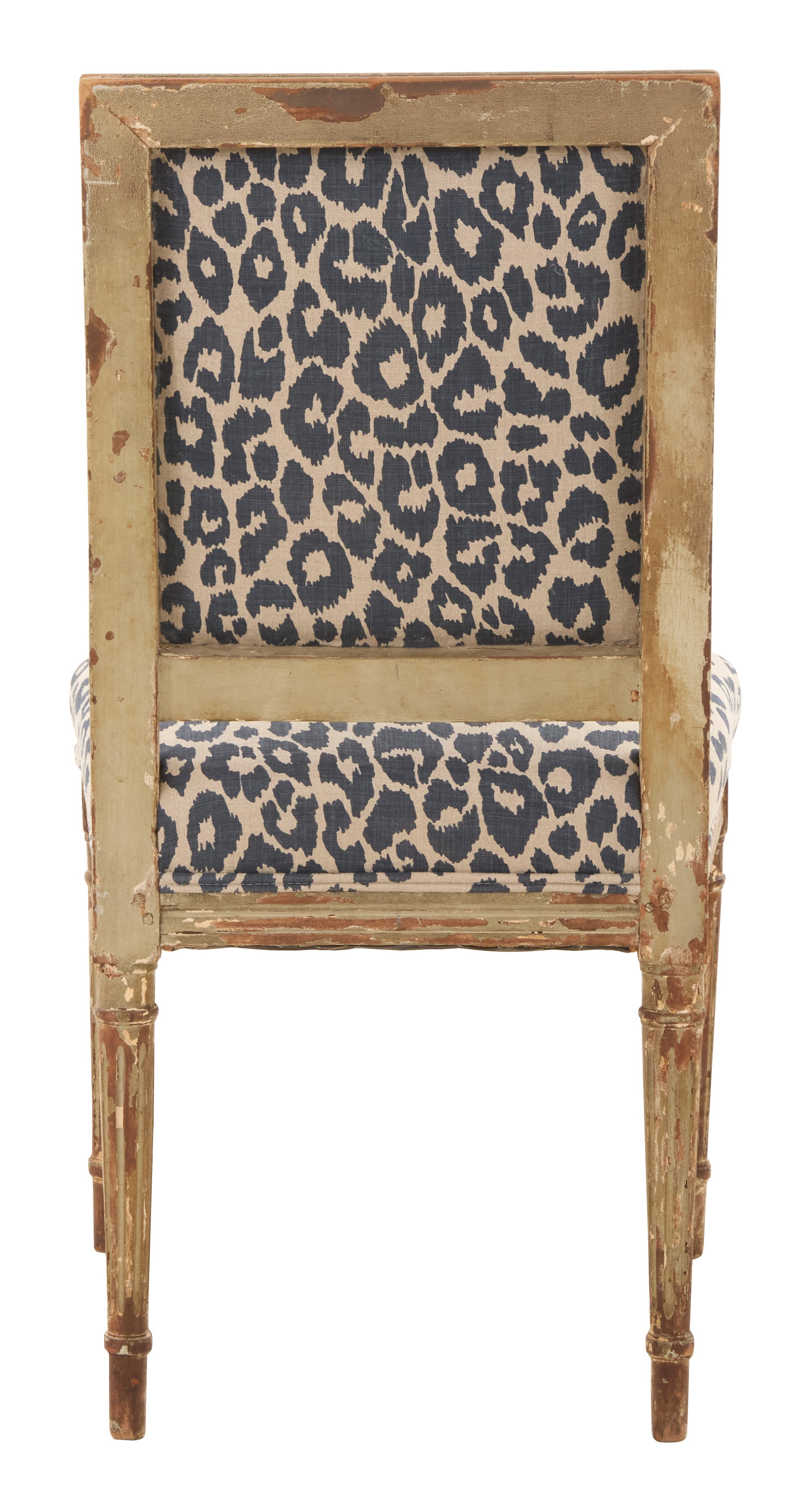 Jayson Home - Antique Louis XVI Leopard Dining Chair