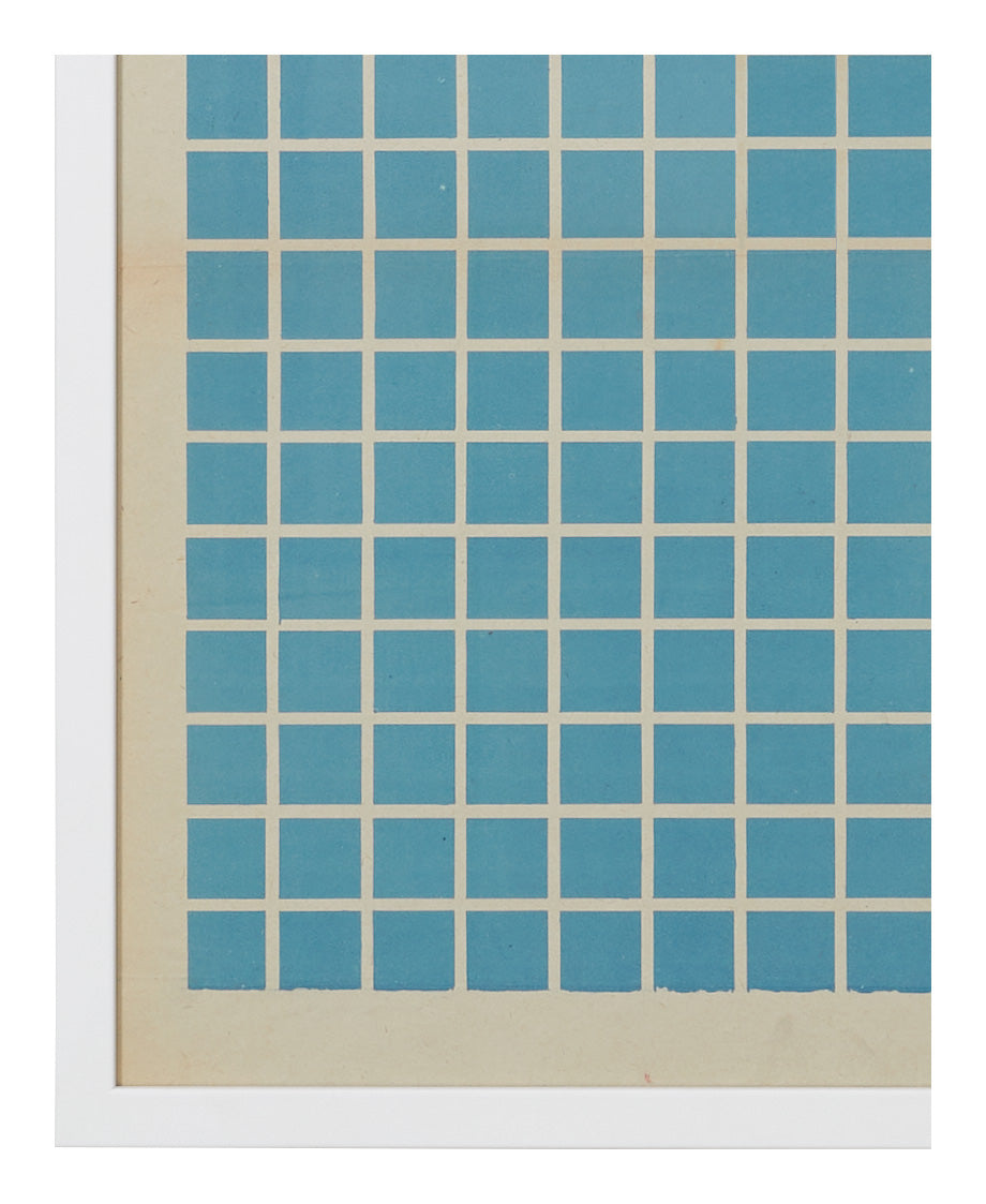 Jayson Home - Vintage Geometric Grid Print