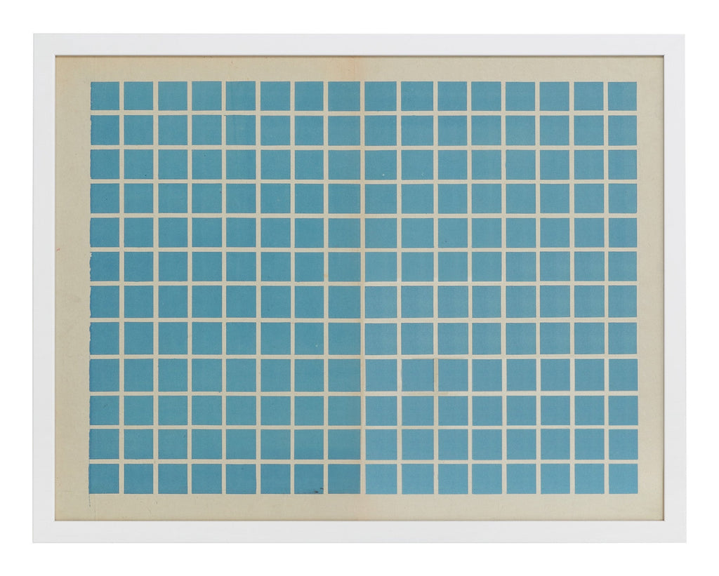 Jayson Home - Vintage Geometric Grid Print