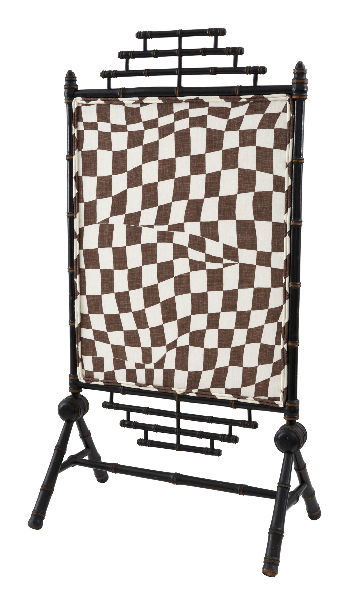 Jayson Home - Antique Faux Bamboo Fireplace Screen