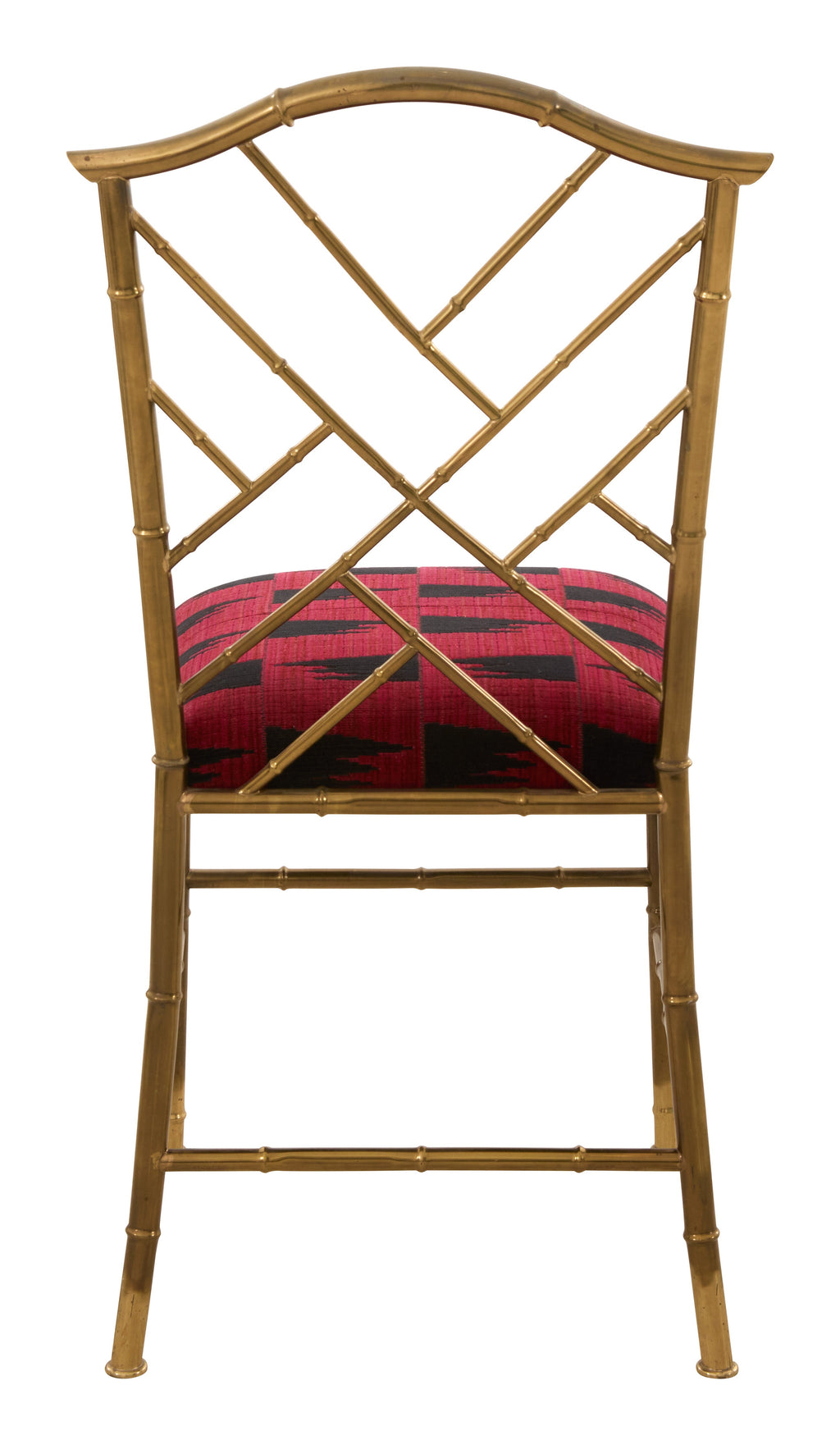 Jayson Home - Vintage Brass Faux Bamboo Chair