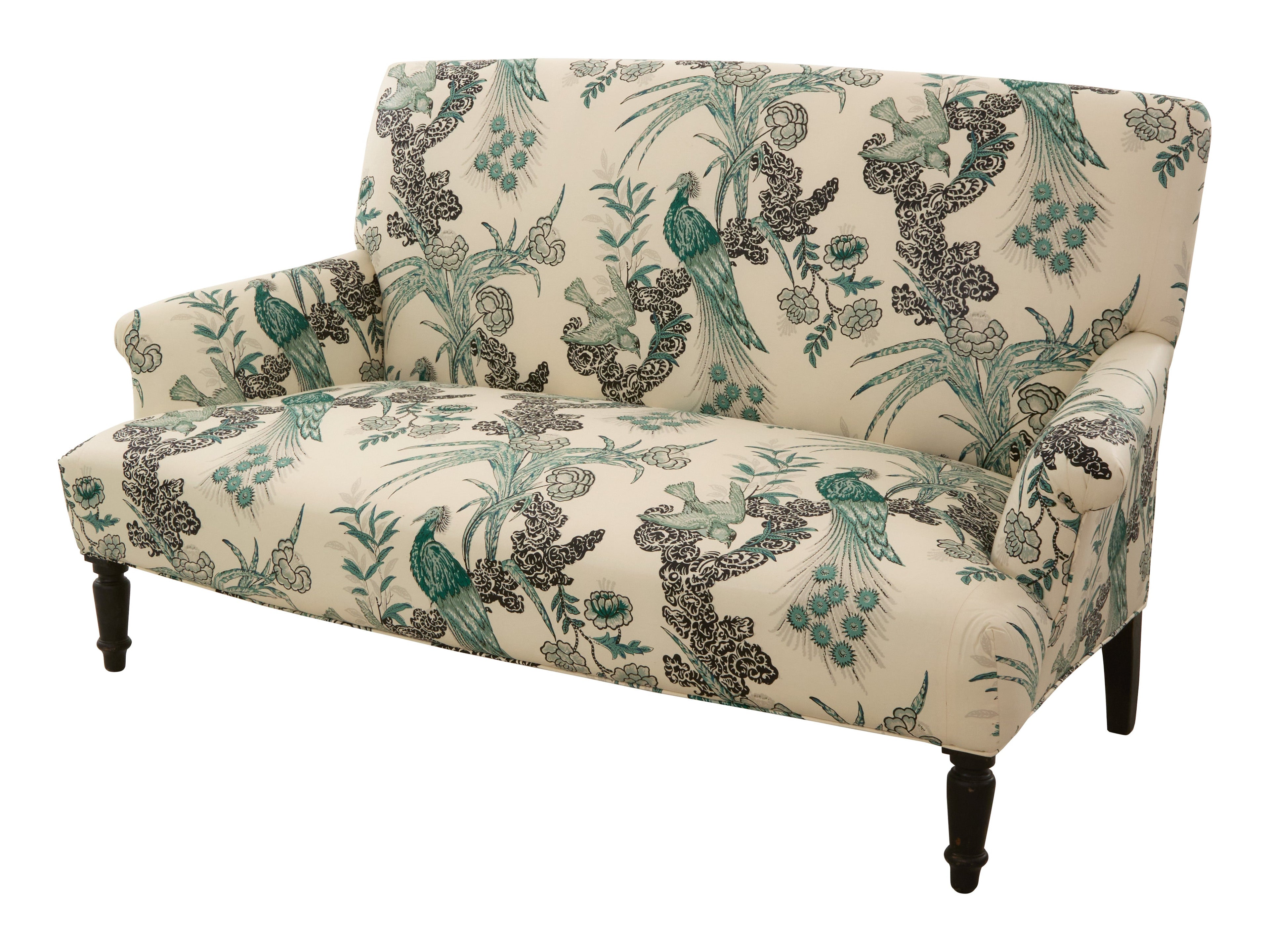 Jayson Home - Antique Napoleon III Chintz Sofa