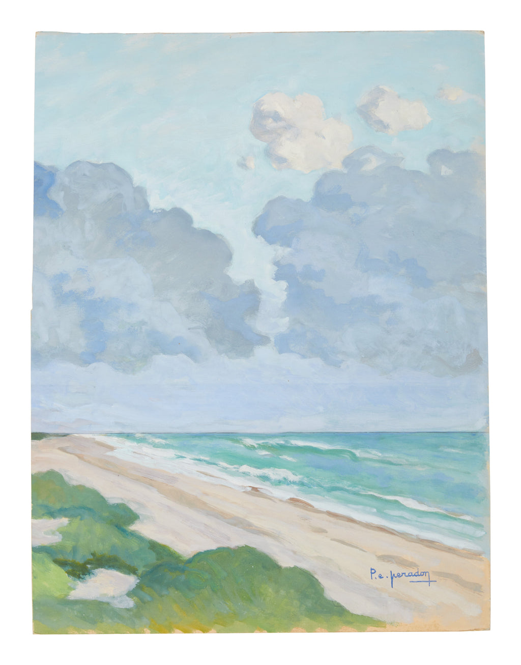 Jayson Home - Vintage Seascape Painting IV