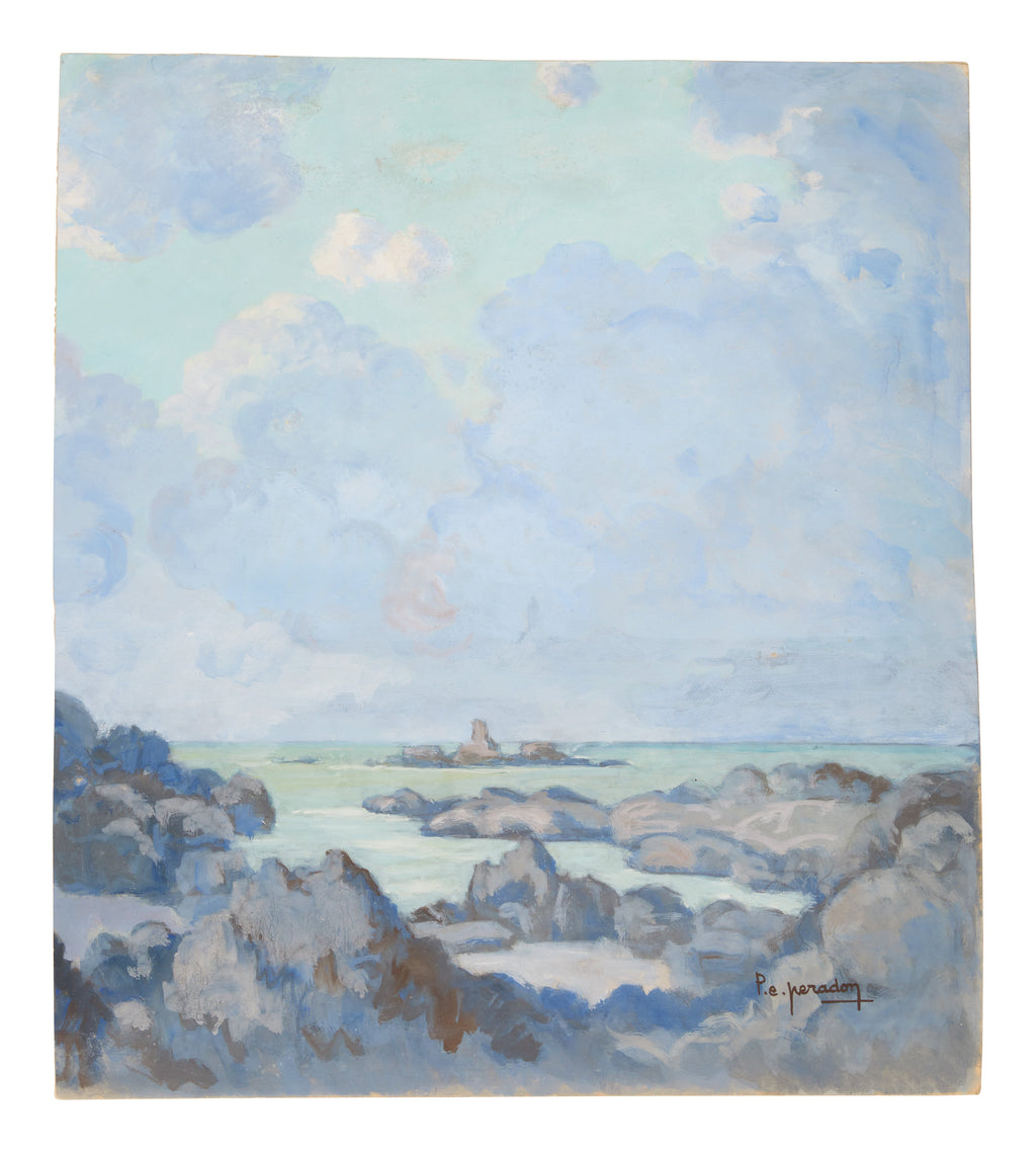 Jayson Home - Vintage Seascape Painting VI