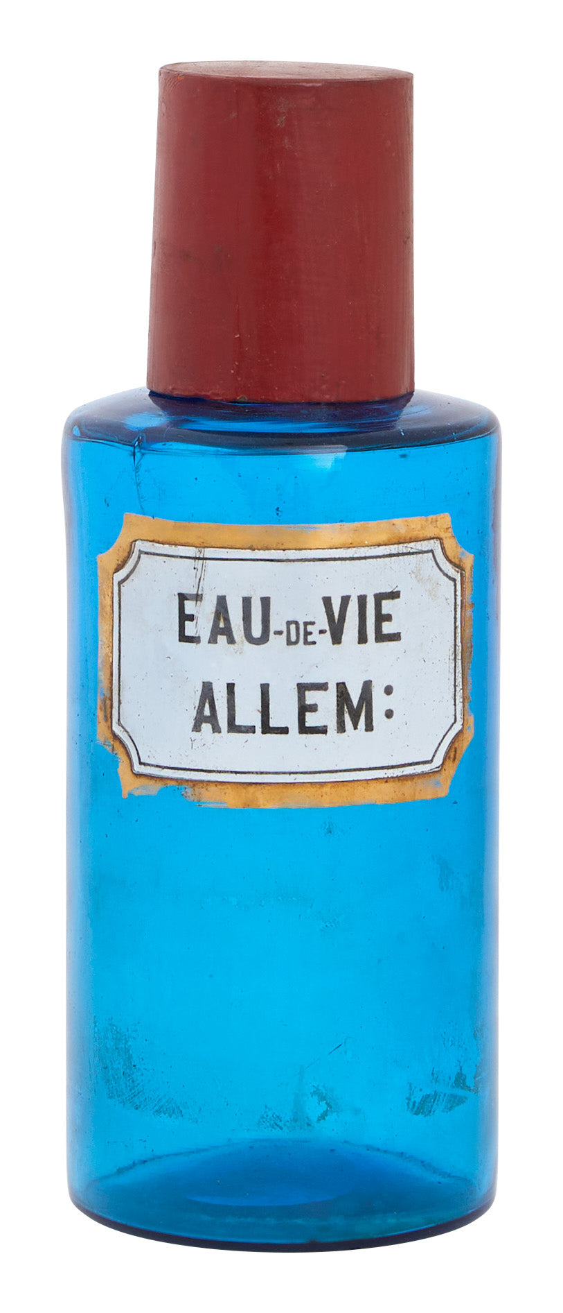Jayson Home - Antique Blue Apothecary Bottle - Small