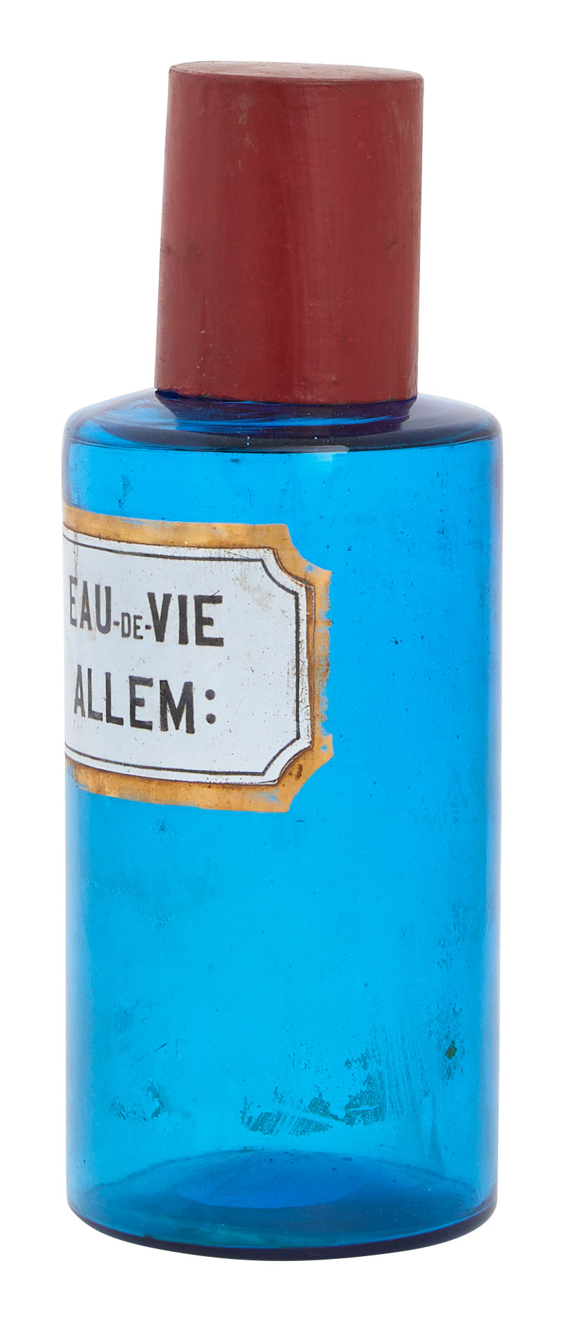 Jayson Home - Antique Blue Apothecary Bottle - Small