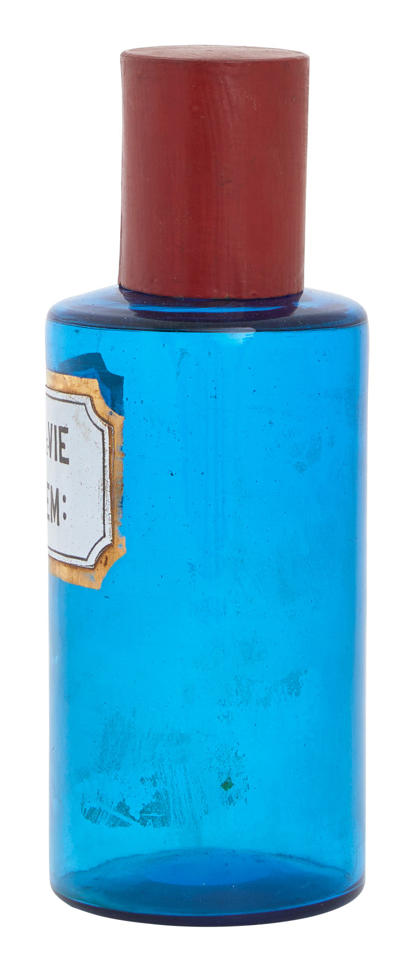Jayson Home - Antique Blue Apothecary Bottle - Small