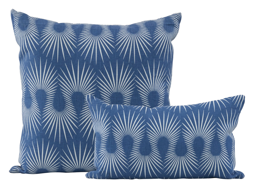 Jayson Home - Schumacher Hedgehog Denim Pillows