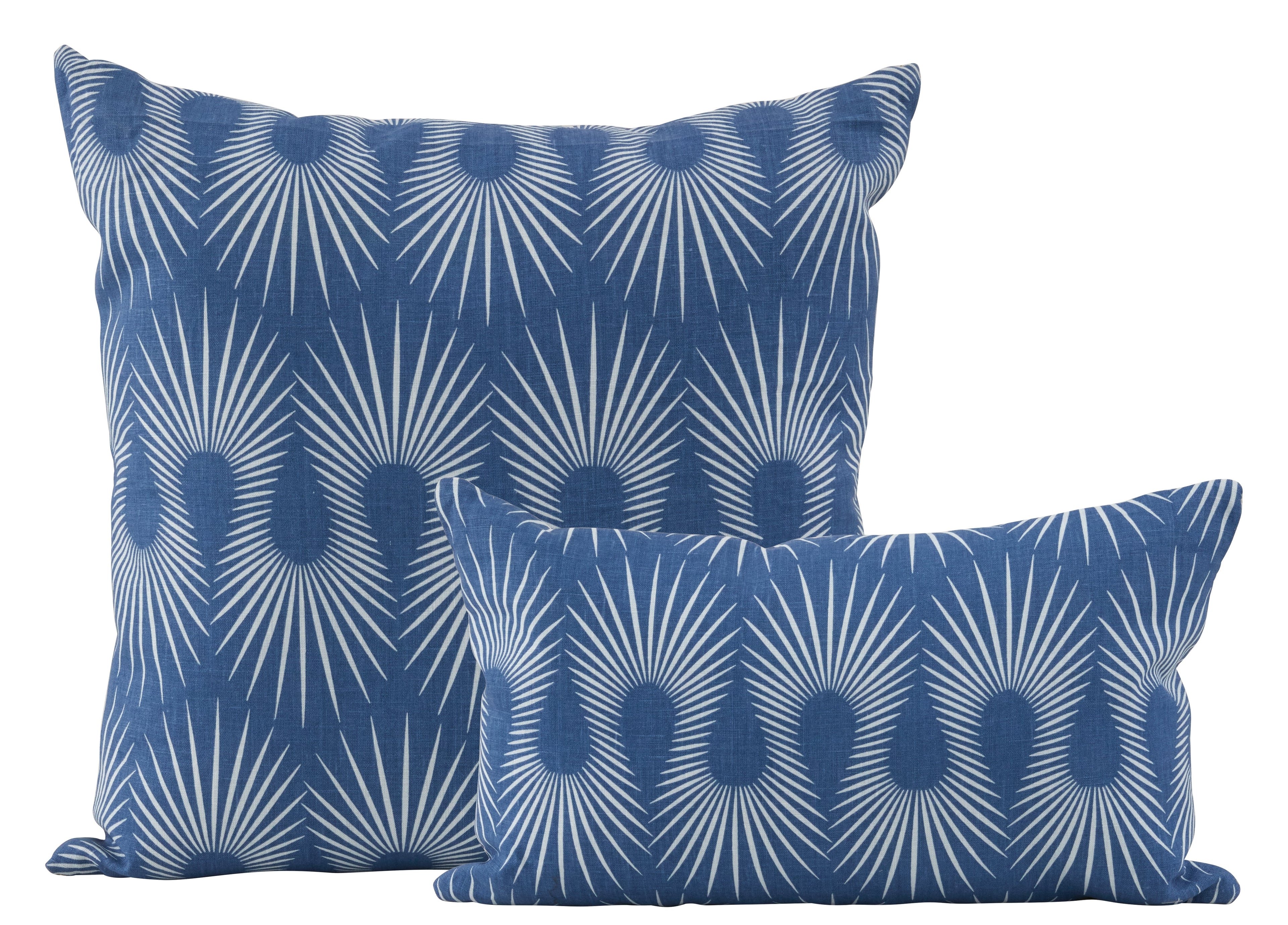 Jayson Home - Schumacher Hedgehog Denim Pillows