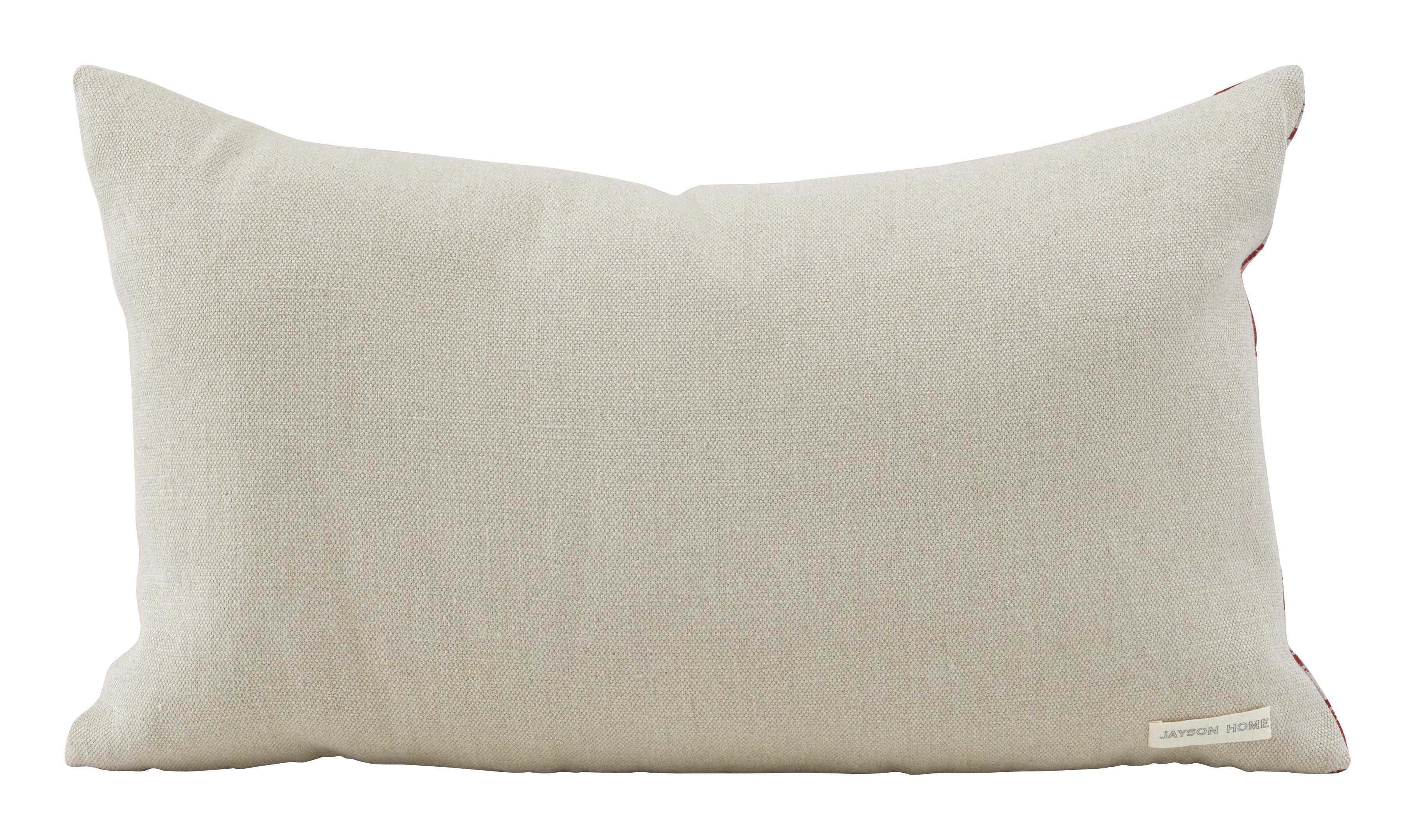 Jayson Home - Schumacher Asaka Ikat Red Pillows