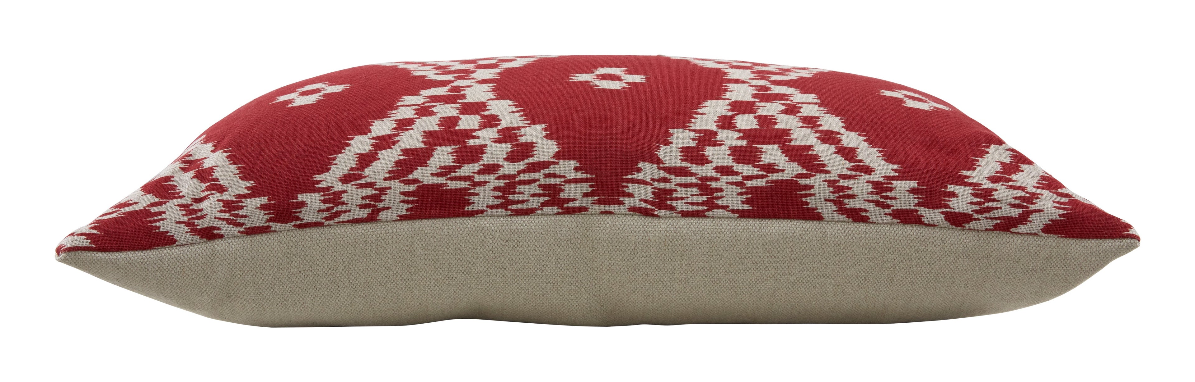 Jayson Home - Schumacher Asaka Ikat Red Pillows