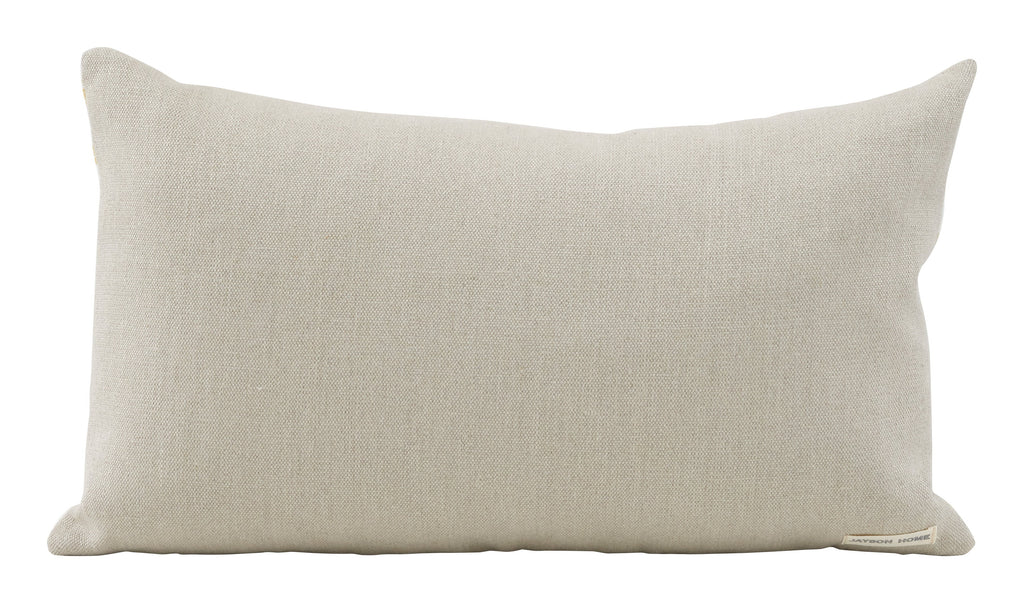 Jayson Home - Schumacher Asaka Ikat Yellow Pillows