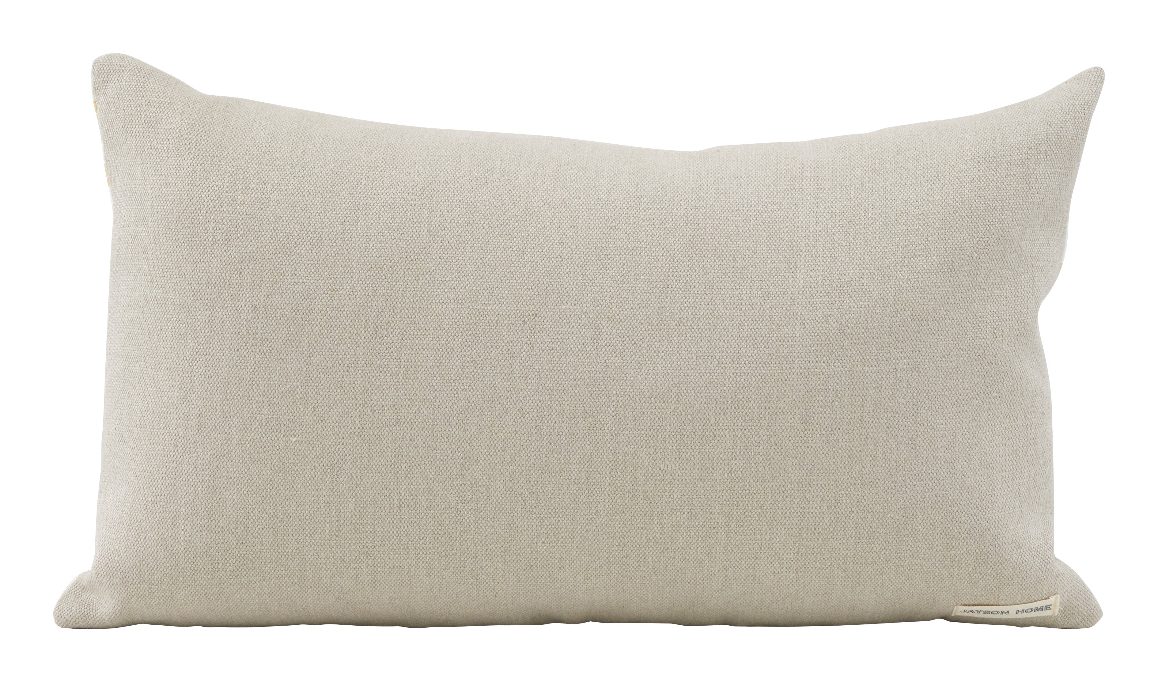 Jayson Home - Schumacher Asaka Ikat Yellow Pillows