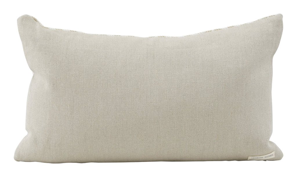 Jayson Home - Schumacher Cross Hatch Natural Pillows