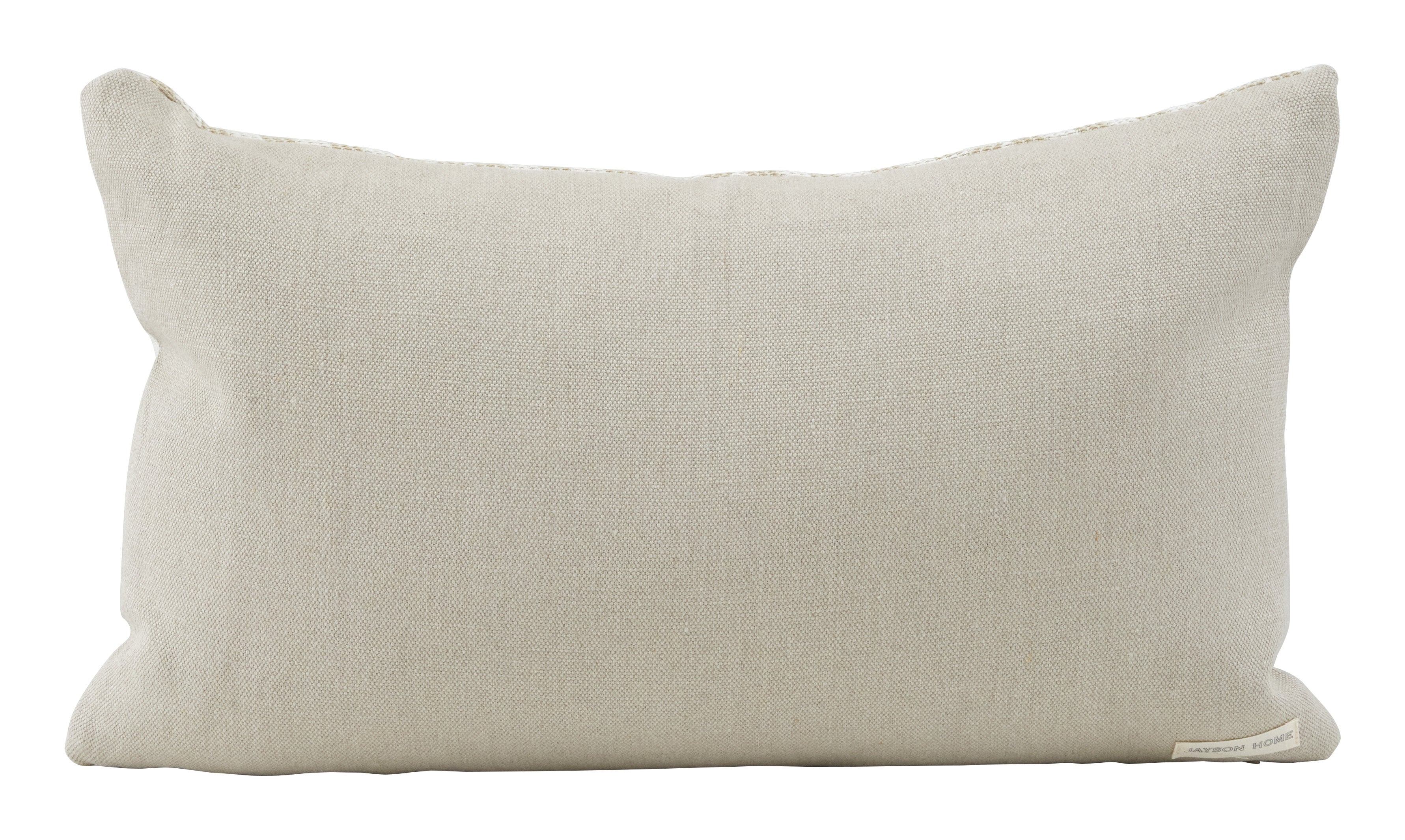 Jayson Home - Schumacher Cross Hatch Natural Pillows