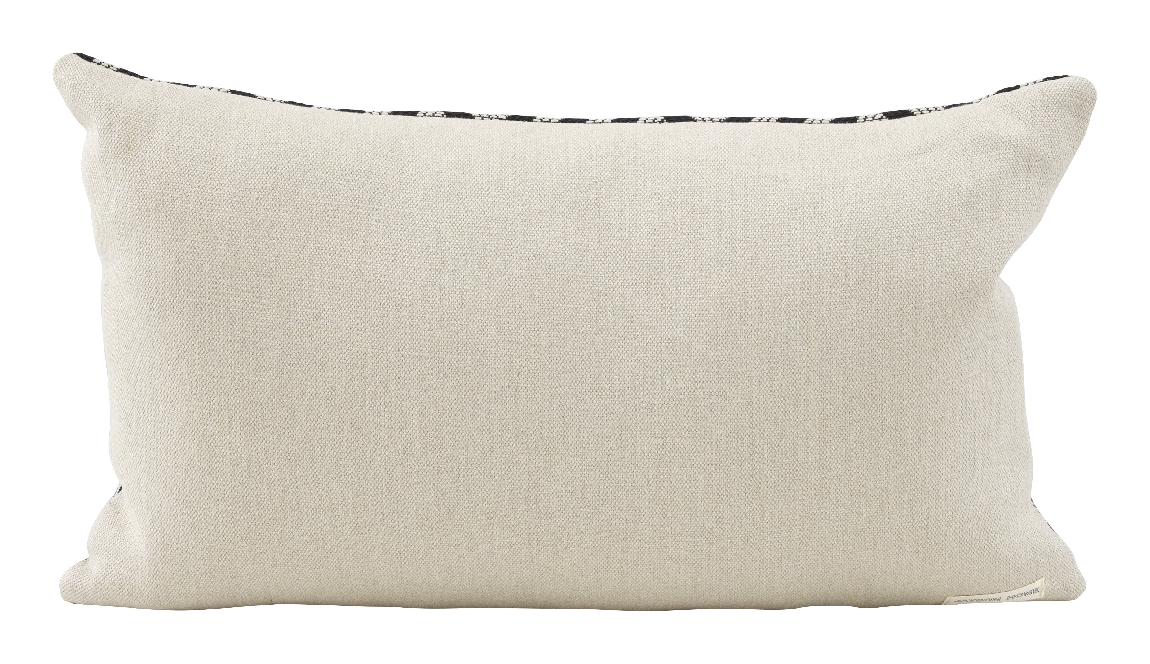 Jayson Home - Schumacher Cross Hatch Black Pillows