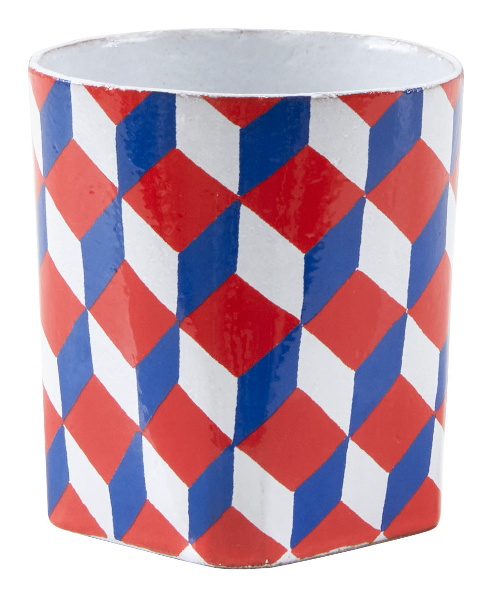 Jayson Home - Astier de Villatte Tricolore Tumbler