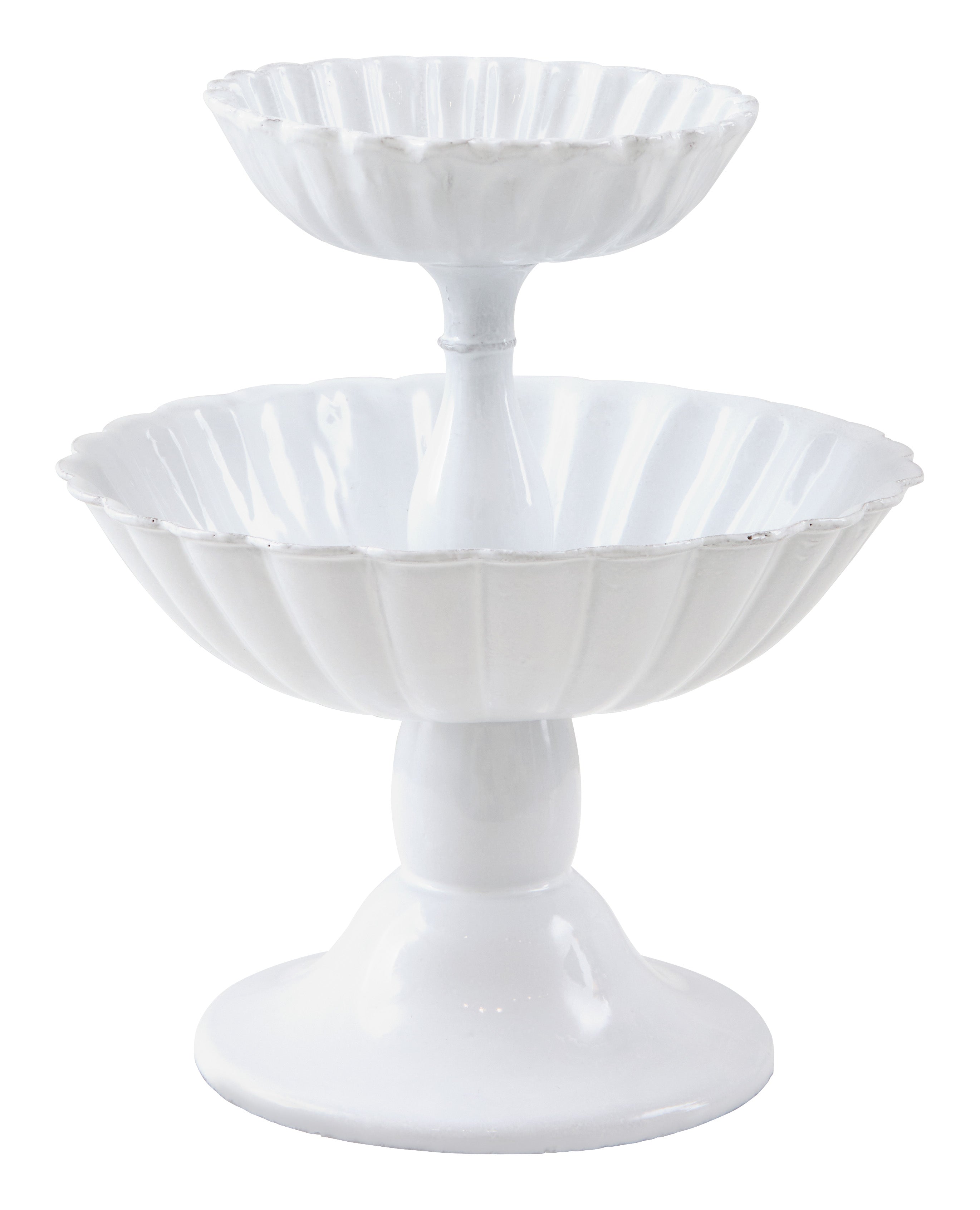 Jayson Home - Astier de Villatte Two Tier Peggy Bowl