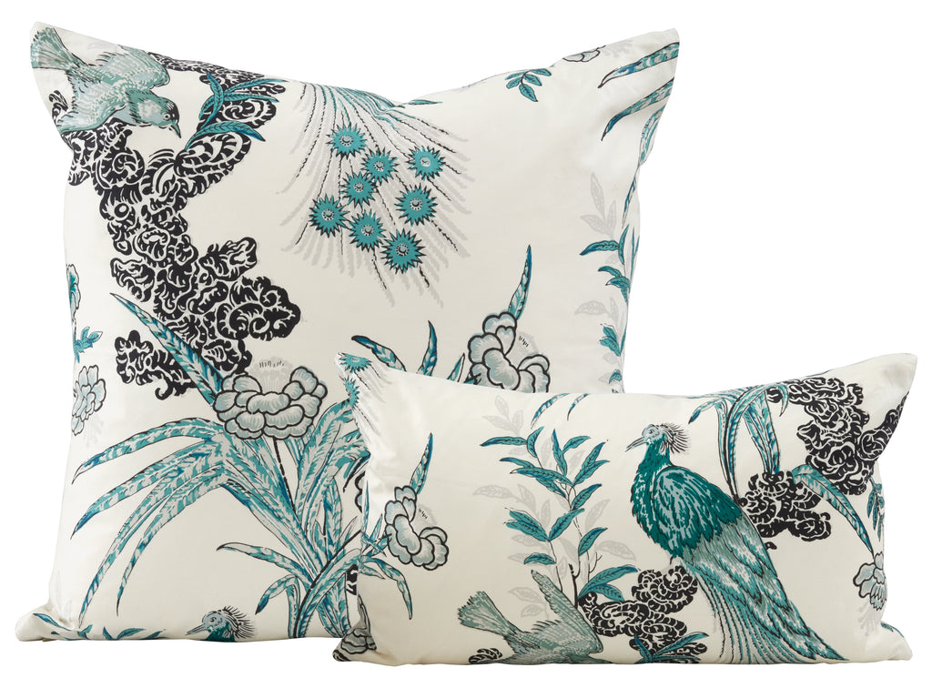 Jayson Home - Schumacher Peacock Pillows