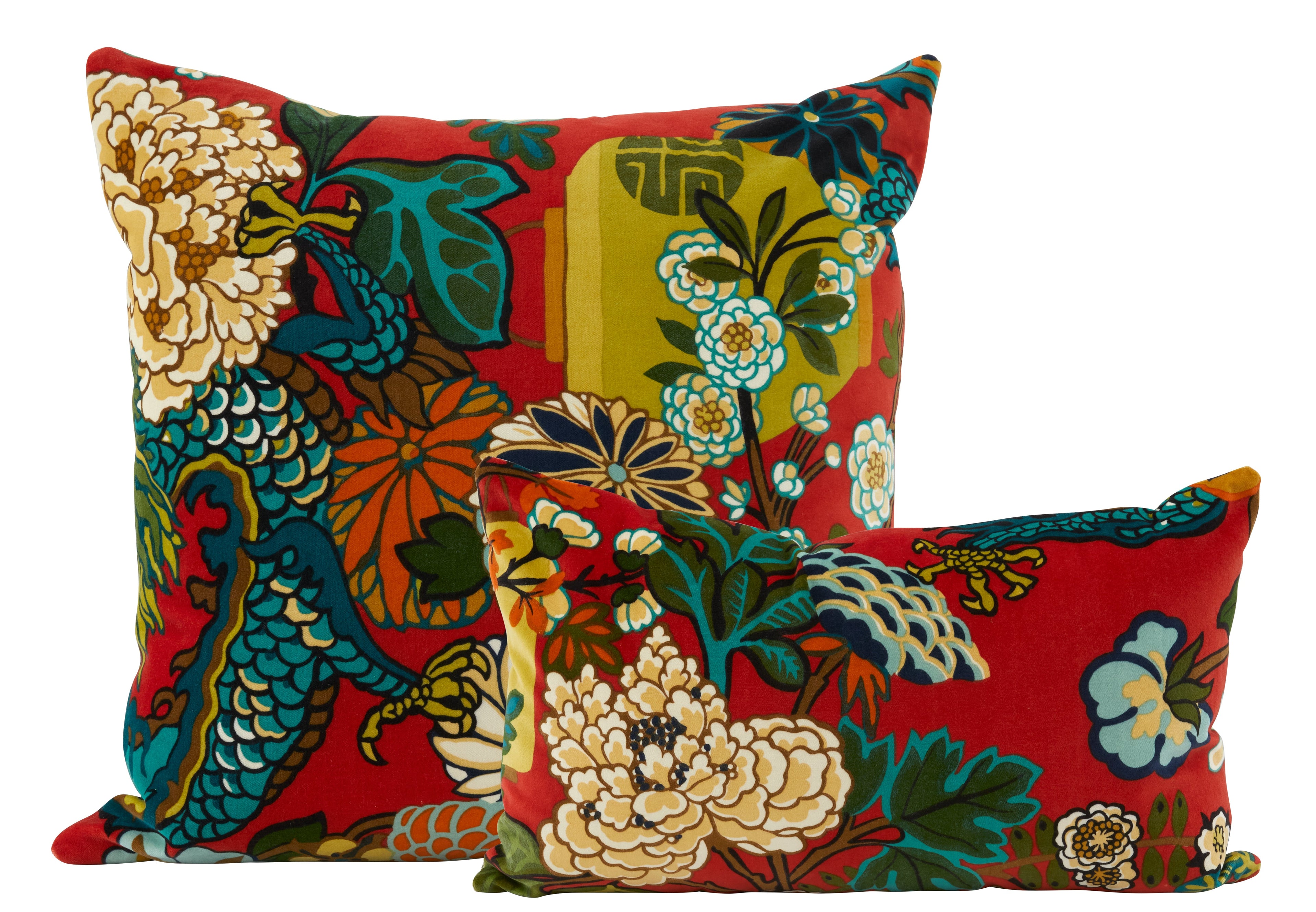Jayson Home - Schumacher Chiang Dragon Pillows