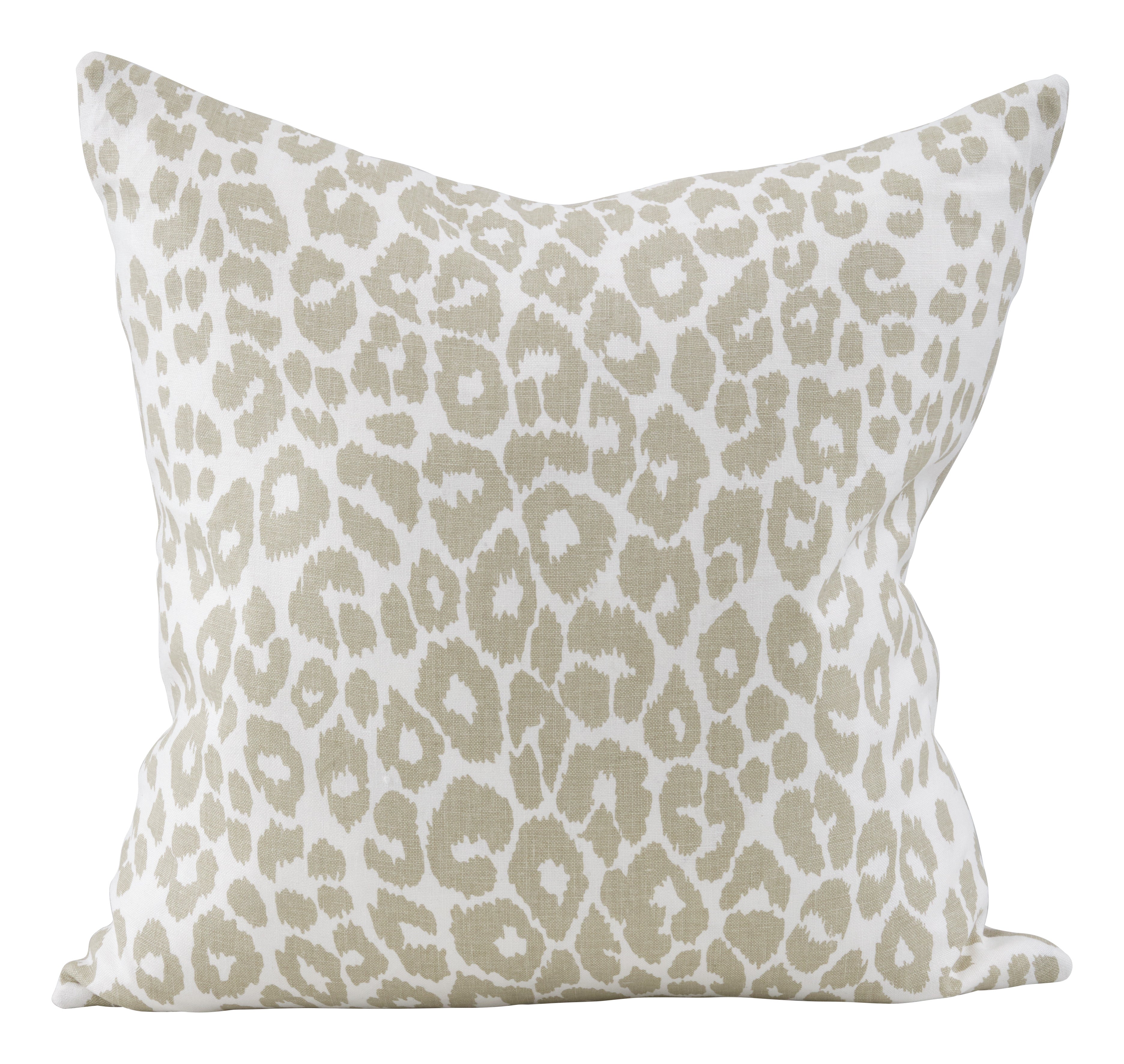 Jayson Home - Schumacher Iconic Leopard White Pillows
