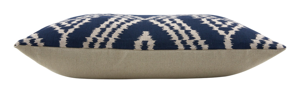Jayson Home - Schumacher Asaka Ikat Indigo Pillows