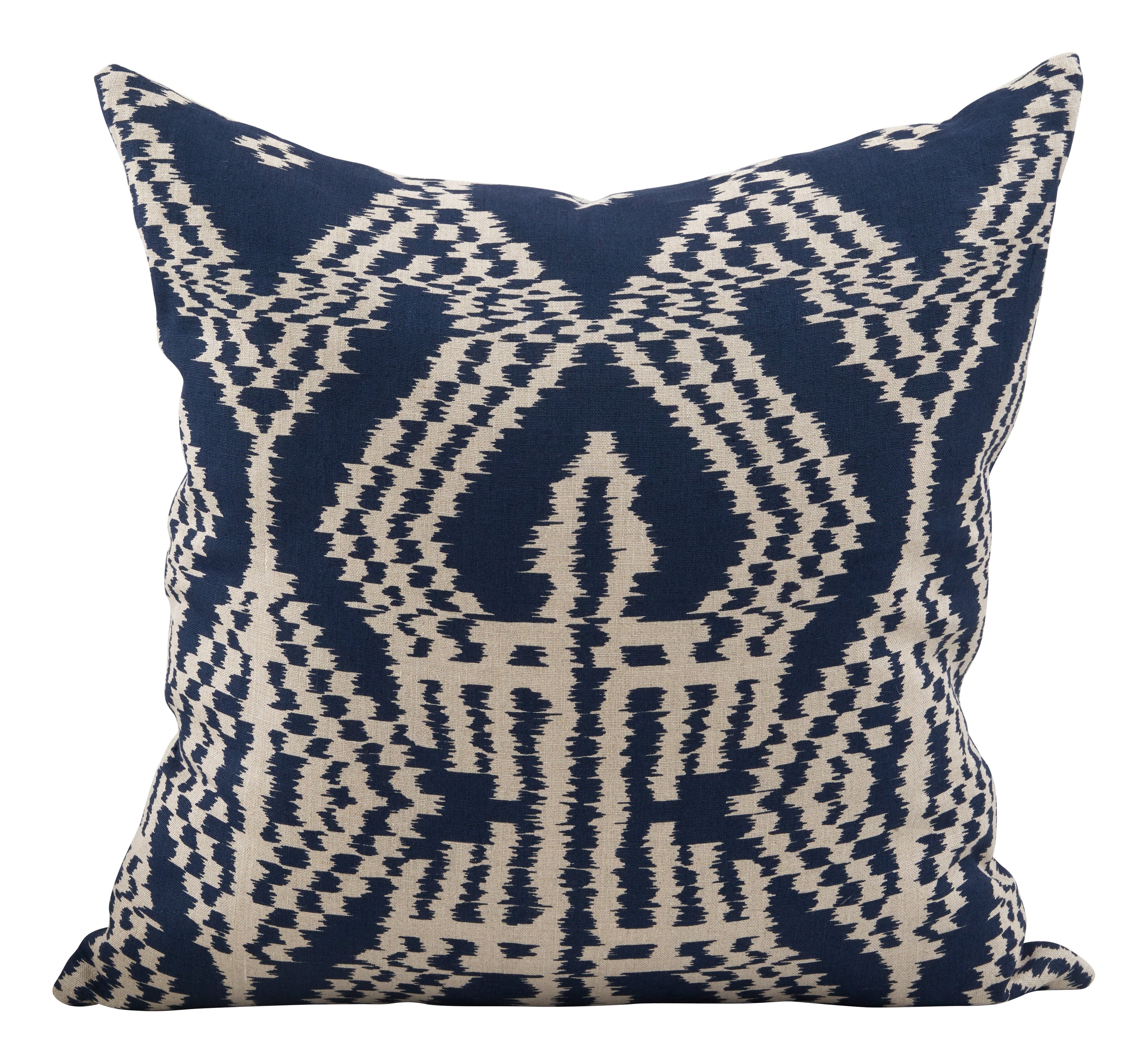 Jayson Home - Schumacher Asaka Ikat Indigo Pillows