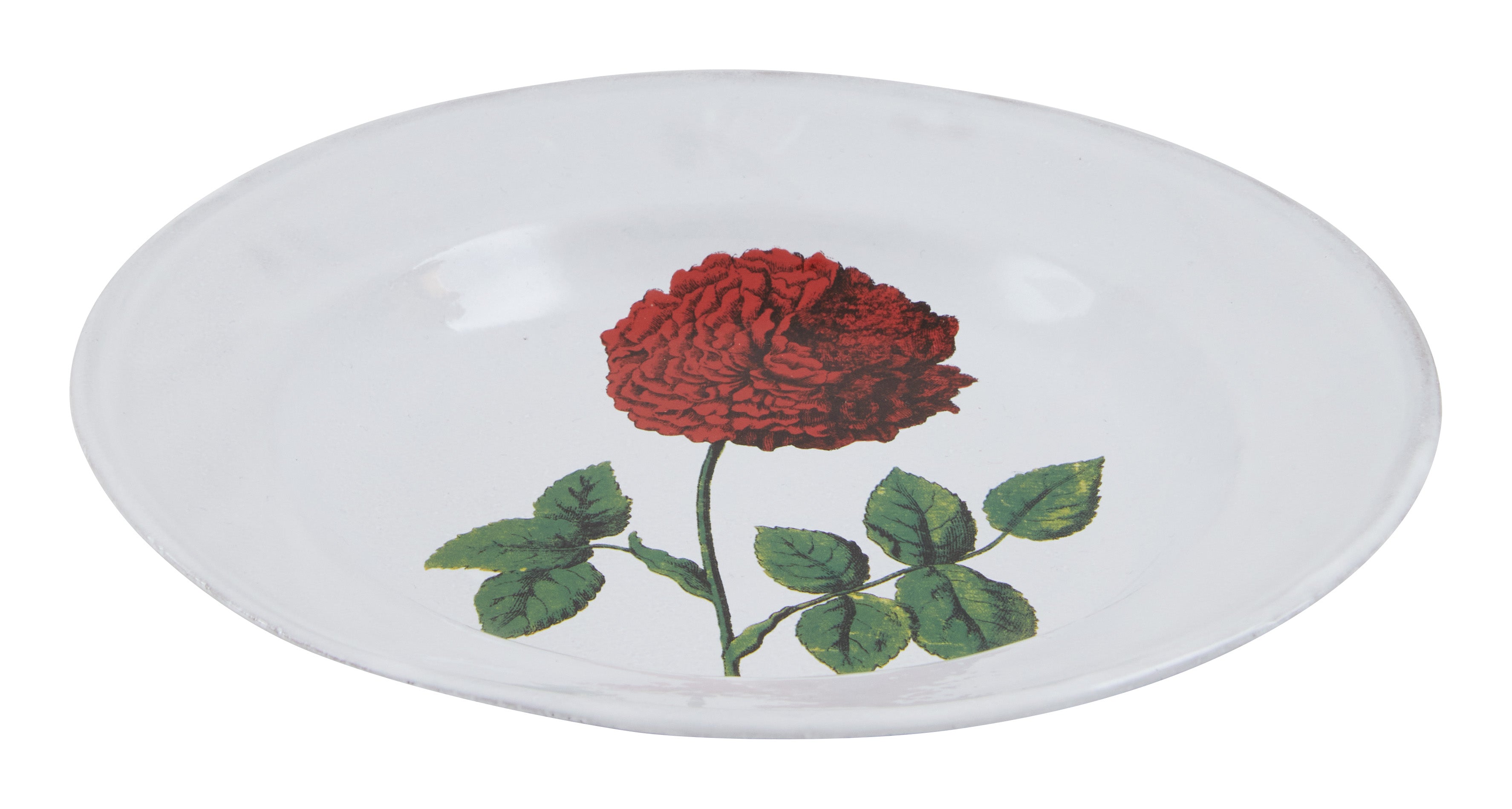 Jayson Home - Astier de Villatte Hundred Leaved Rose Soup Plate