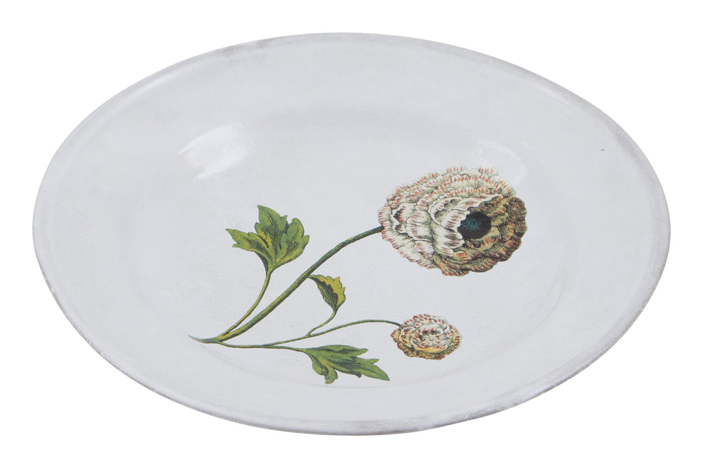 Jayson Home - Astier de Villatte Indian King Ranculus Soup Plate